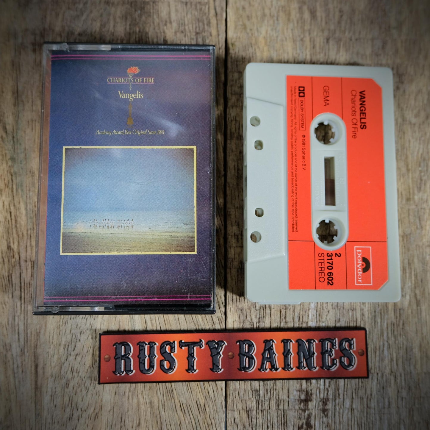 Cassette Tape, Chariots of Fire, Vangelis