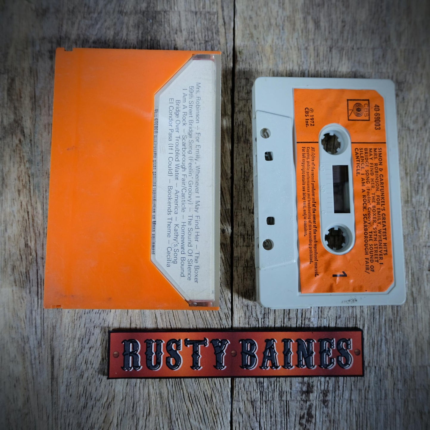 Cassette Tape, Simon & Garfunkel's Greatest Hits