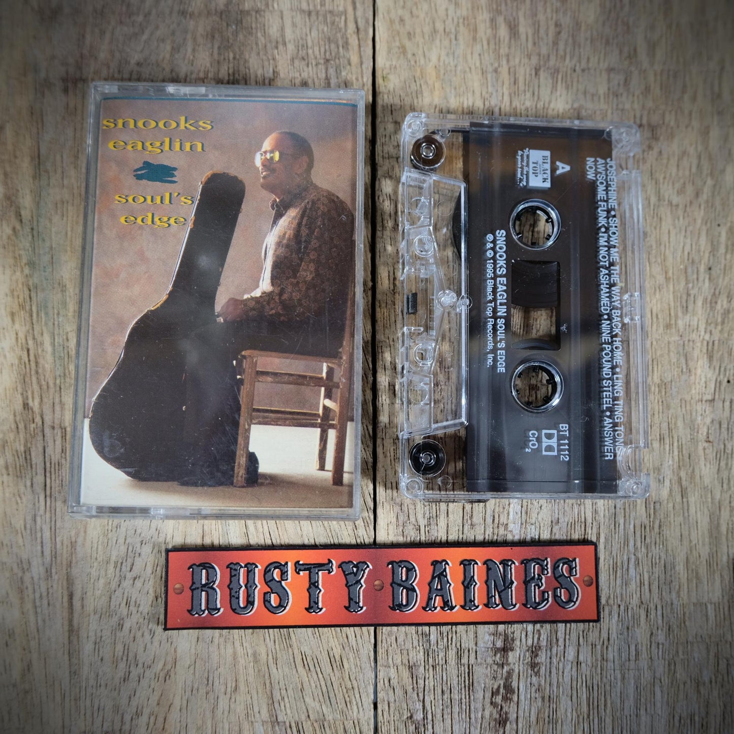 Cassette Tape, Snooks Eaglin, Soul's Edge