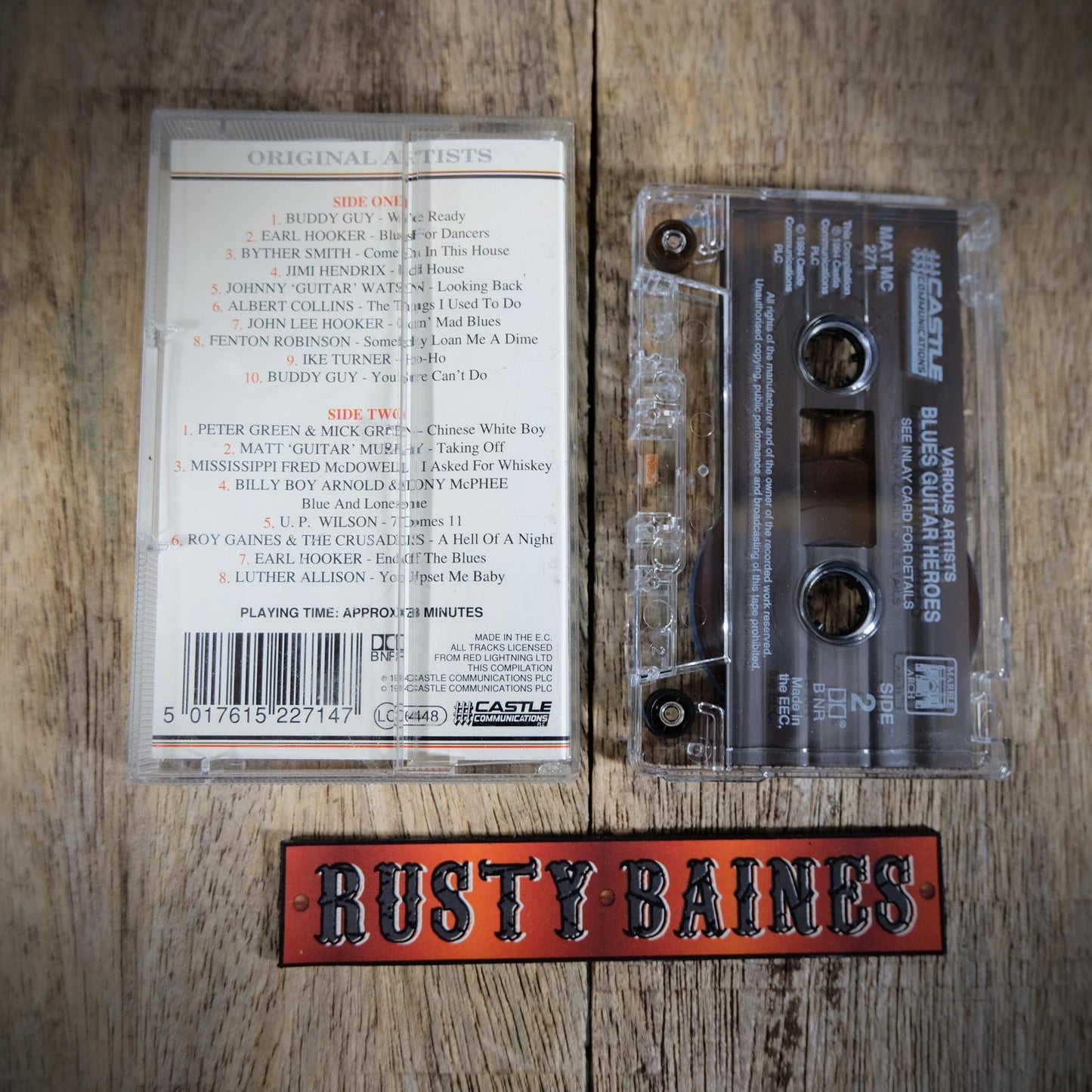 Cassette Tape, Blues Guitar Heroes