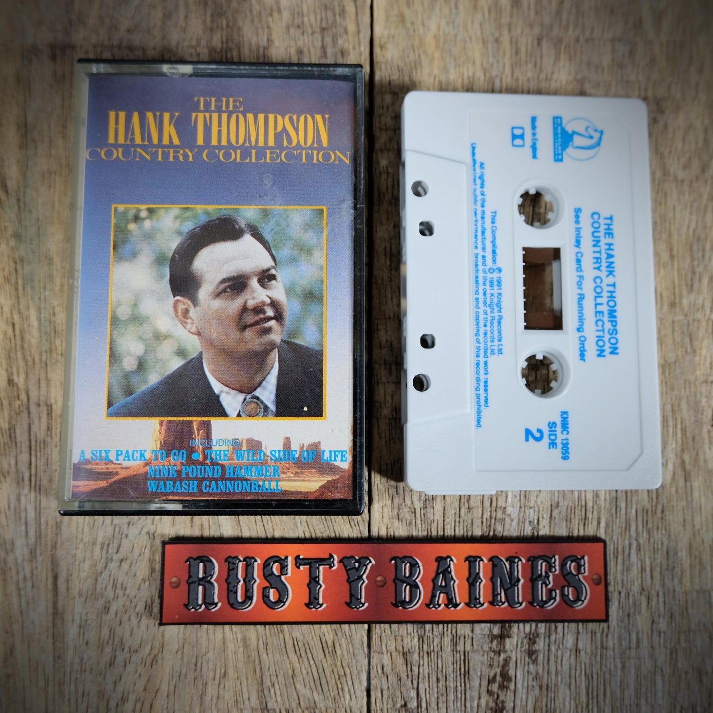 Cassette Tape, The Hank Thompson Country Collection