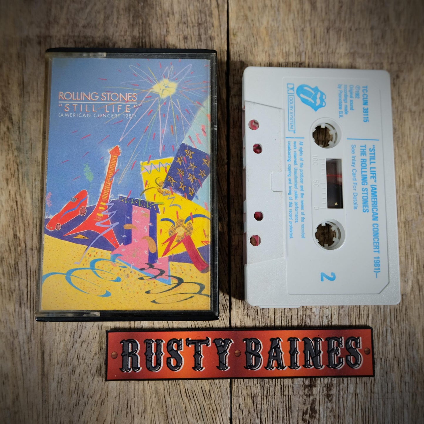 Cassette Tape, Rolling Stones, Still Life