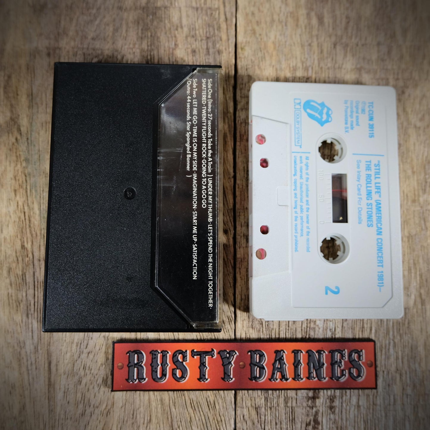 Cassette Tape, Rolling Stones, Still Life
