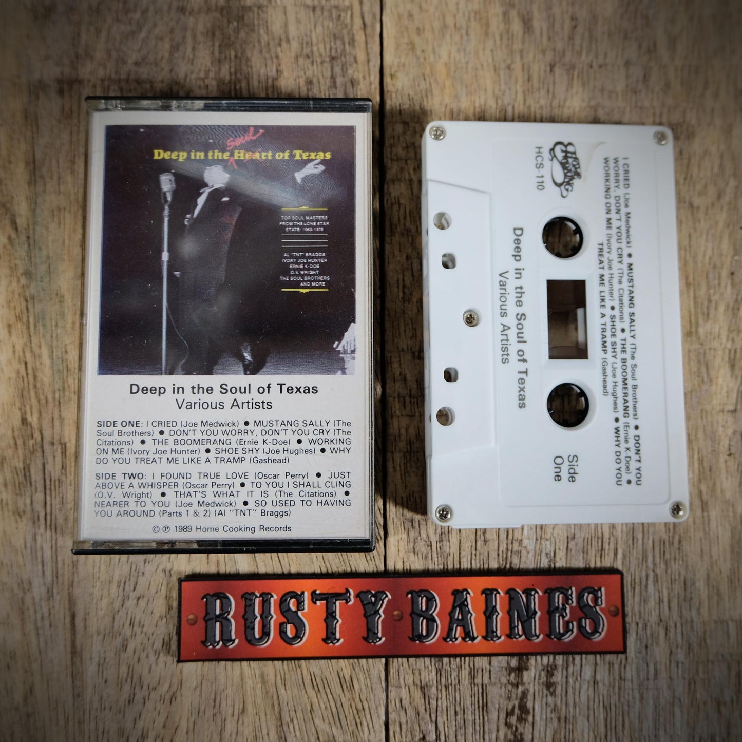 Cassette Tape, Deep in the Soul of Texas, Soul Brothers/Ernie K-Doe Etc.