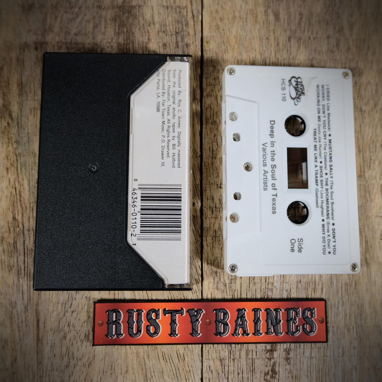 Cassette Tape, Deep in the Soul of Texas, Soul Brothers/Ernie K-Doe Etc.