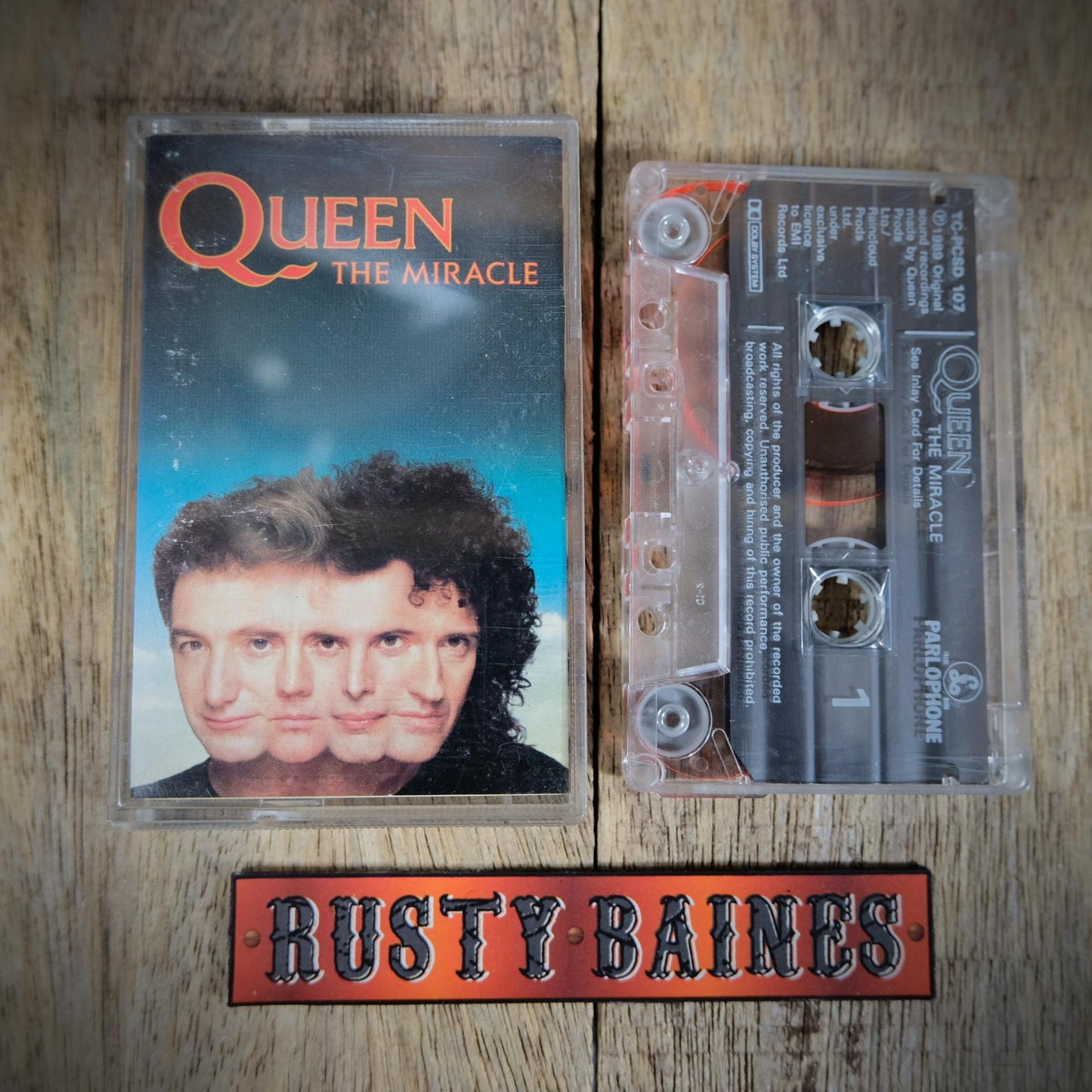 Cassette Tape, Queen The Miracle