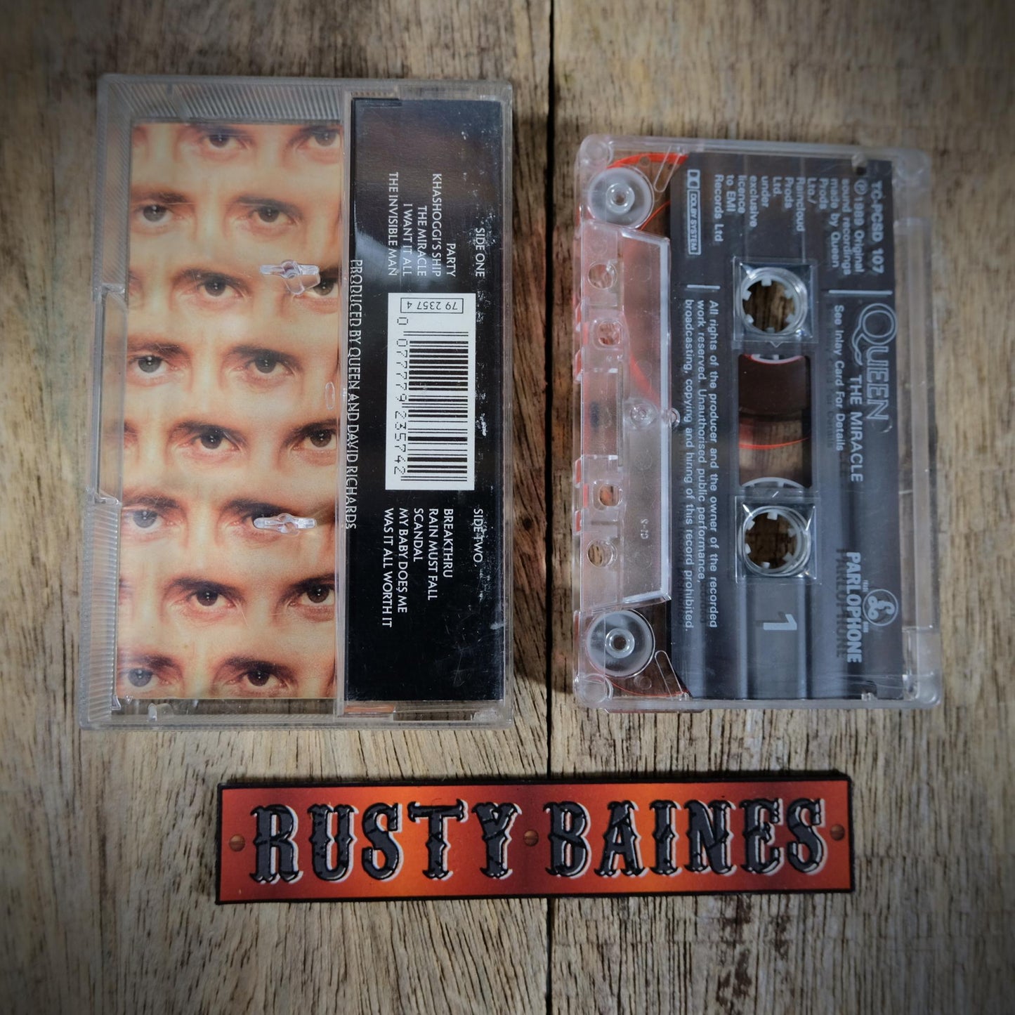 Cassette Tape, Queen The Miracle