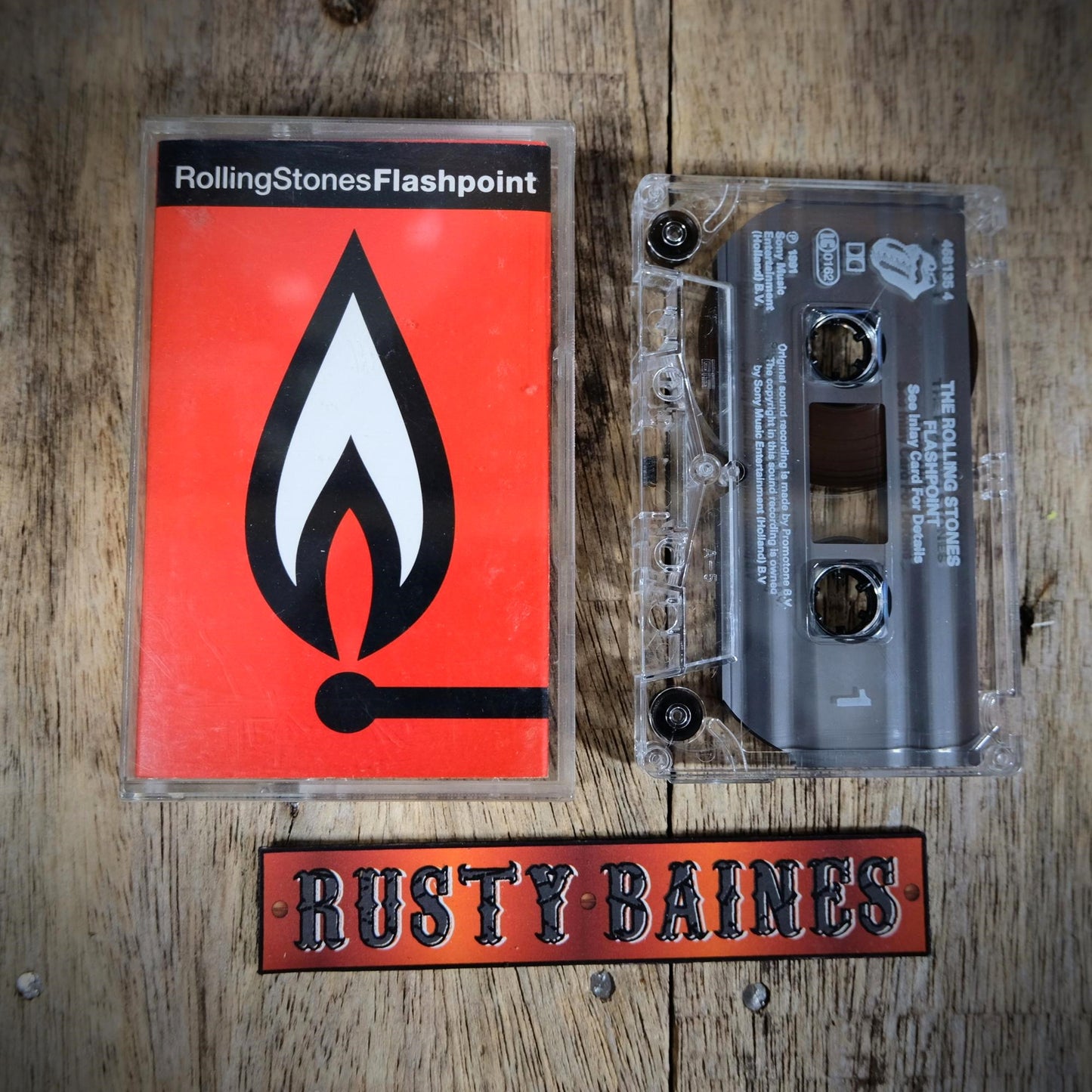 Cassette Tape, Rolling Stones Flashpoint