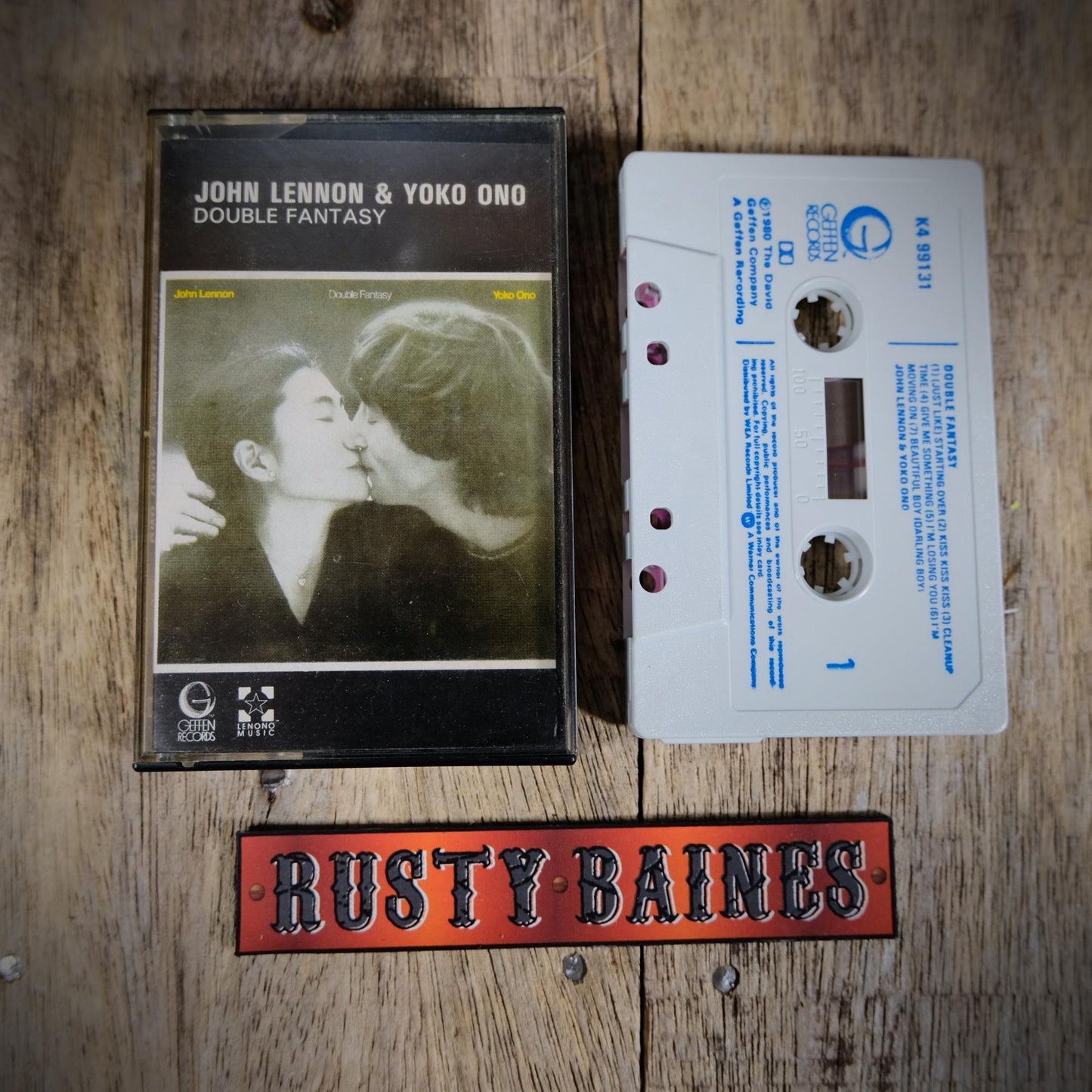 Cassette Tape, John Lennon & Yoko Ono, Double Fantasy