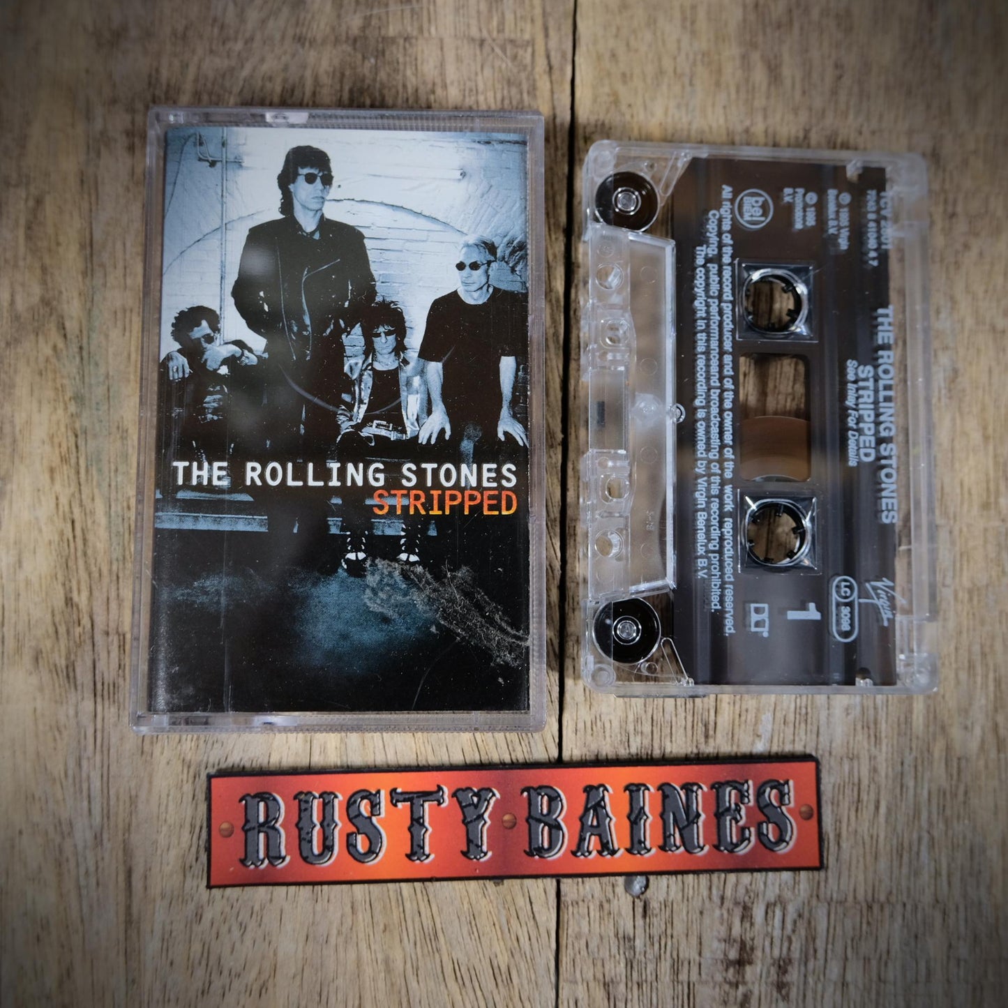 Cassette Tape, The Rolling Stones, Stripped