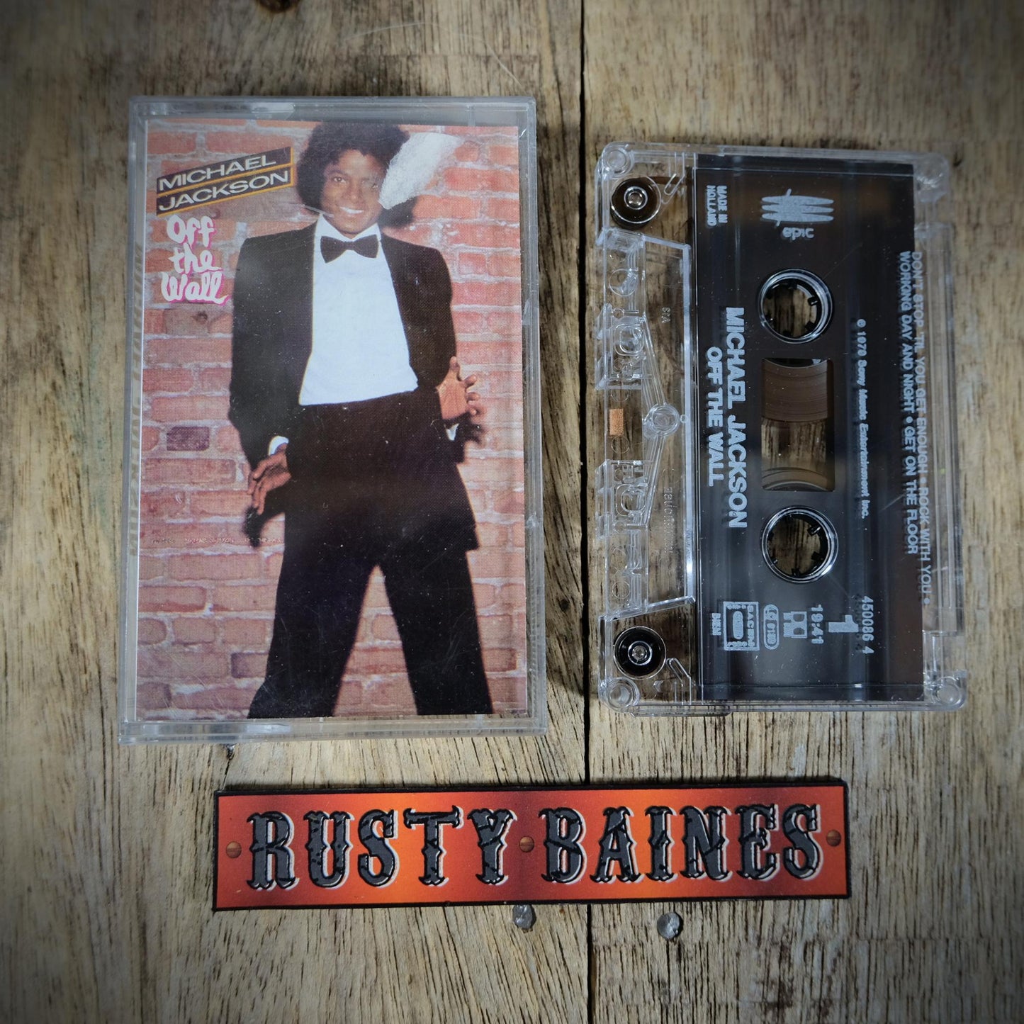 Cassette Tape, Michael Jackson Off the Wall