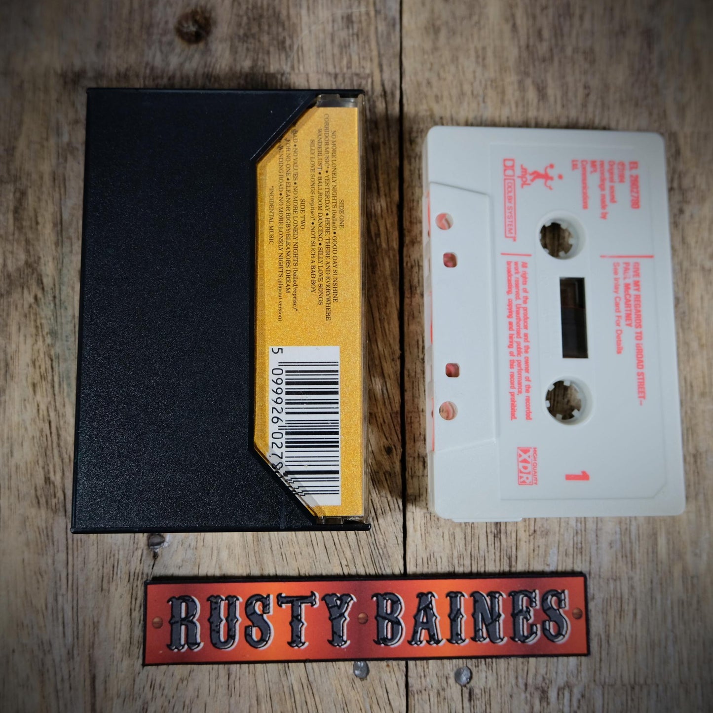 Cassette Tape, Paul McCartney Give My Regards to Broad Street