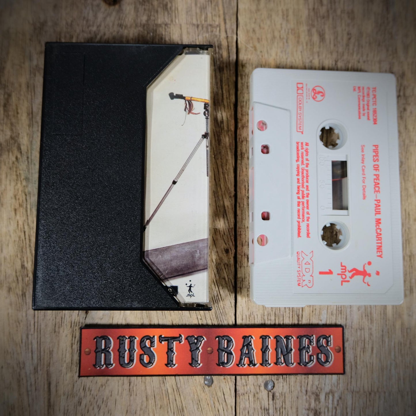 Cassette Tape, Paul McCartney Pipes of Peace