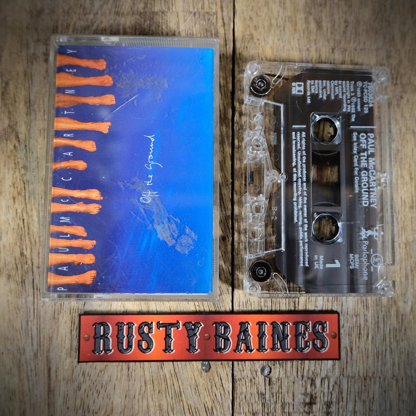 Cassette Tape, Paul McCartney Off the Ground