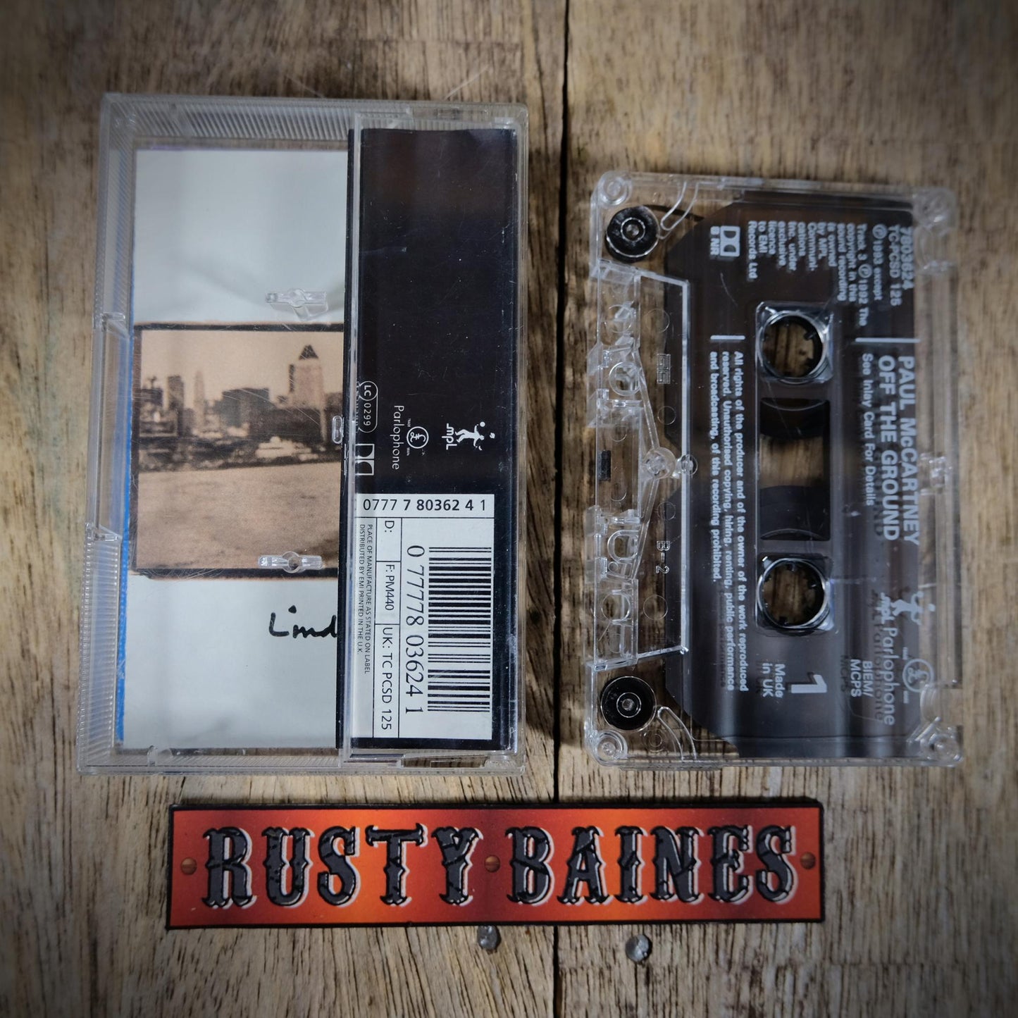 Cassette Tape, Paul McCartney Off the Ground