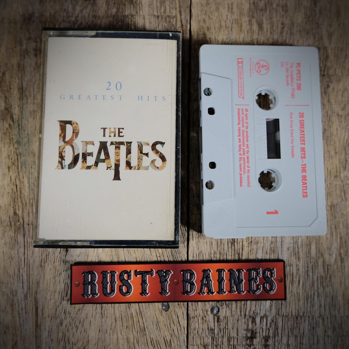 Cassette Tape, The Beatles 20 Greatest Hits