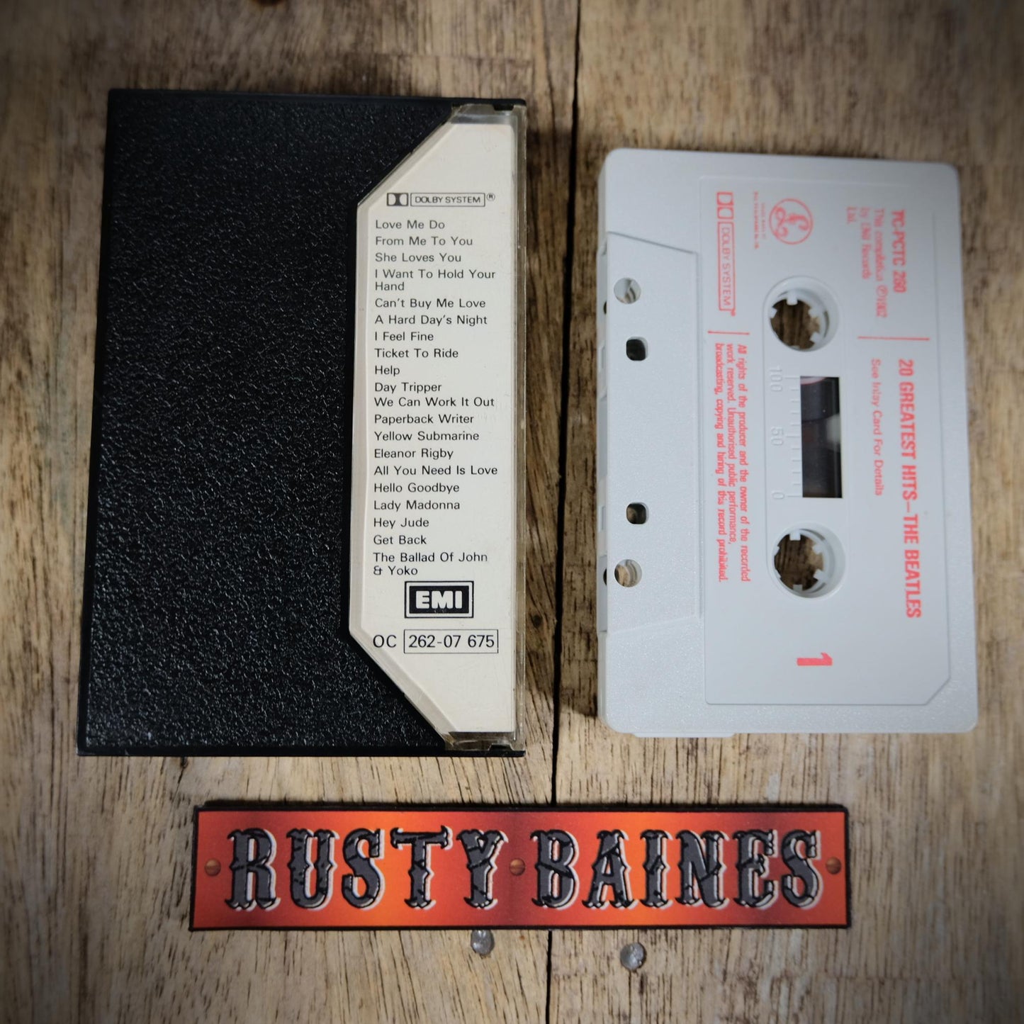 Cassette Tape, The Beatles 20 Greatest Hits