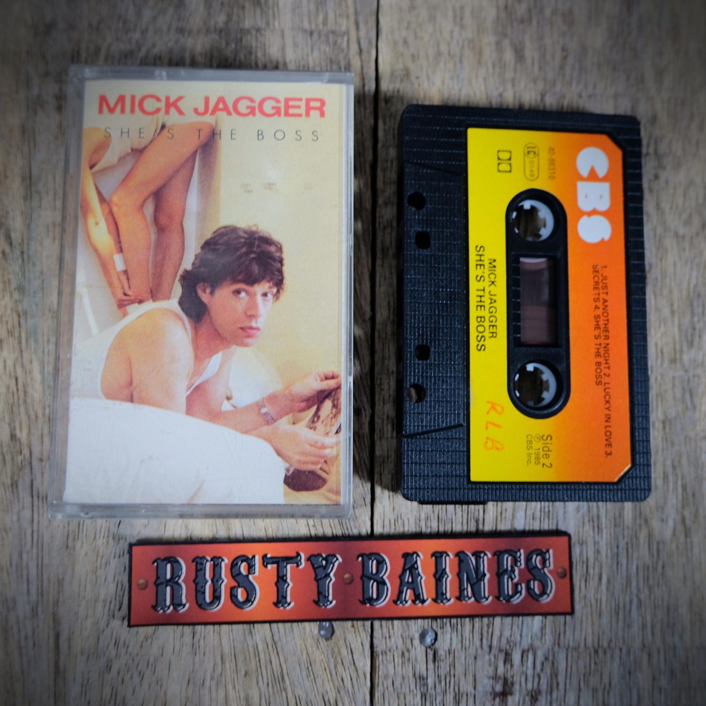 Cassette Tape, Mick Jagger, She's the Boss