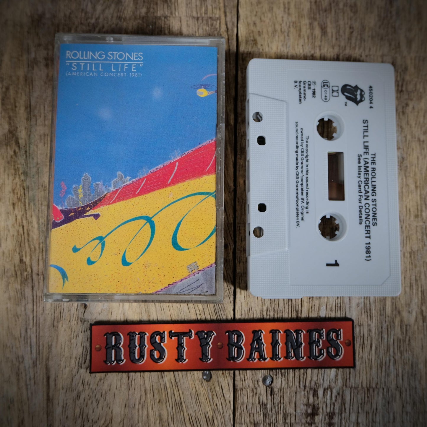 Cassette Tape, Rolling Stones, Still Life