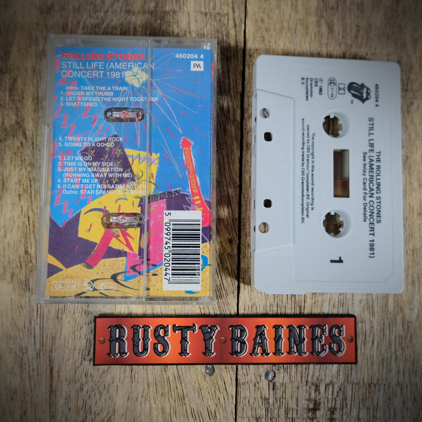 Cassette Tape, Rolling Stones, Still Life