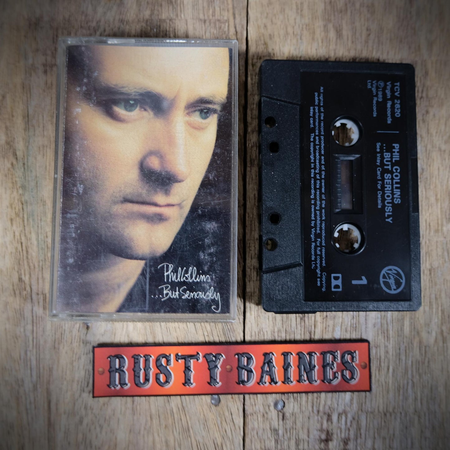 Cassette Tape, Phil Collins, But Seriously