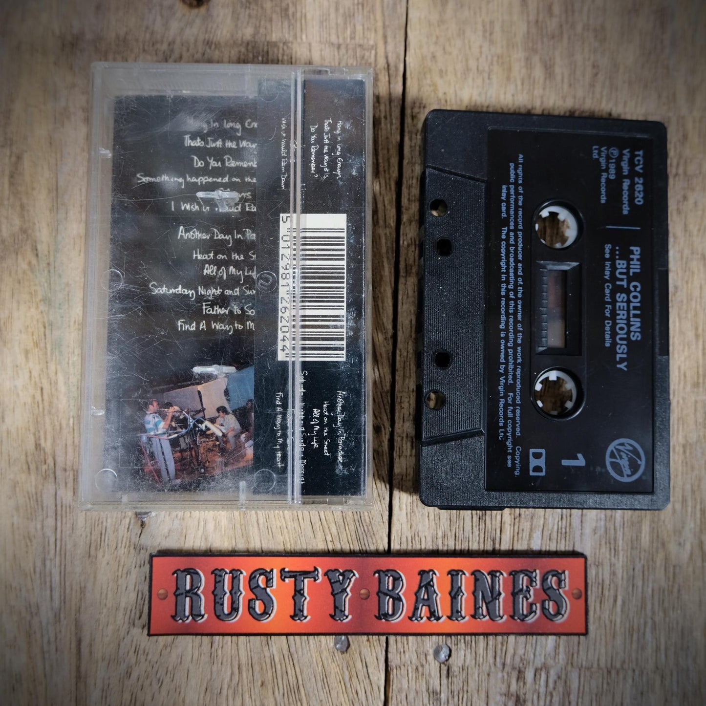 Cassette Tape, Phil Collins, But Seriously