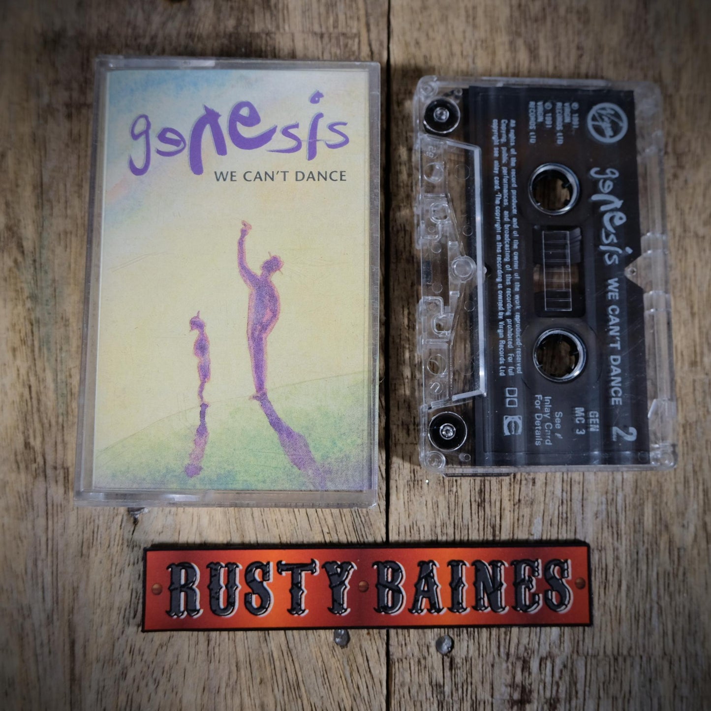 Cassette Tape, Genesis, We Can't Dance