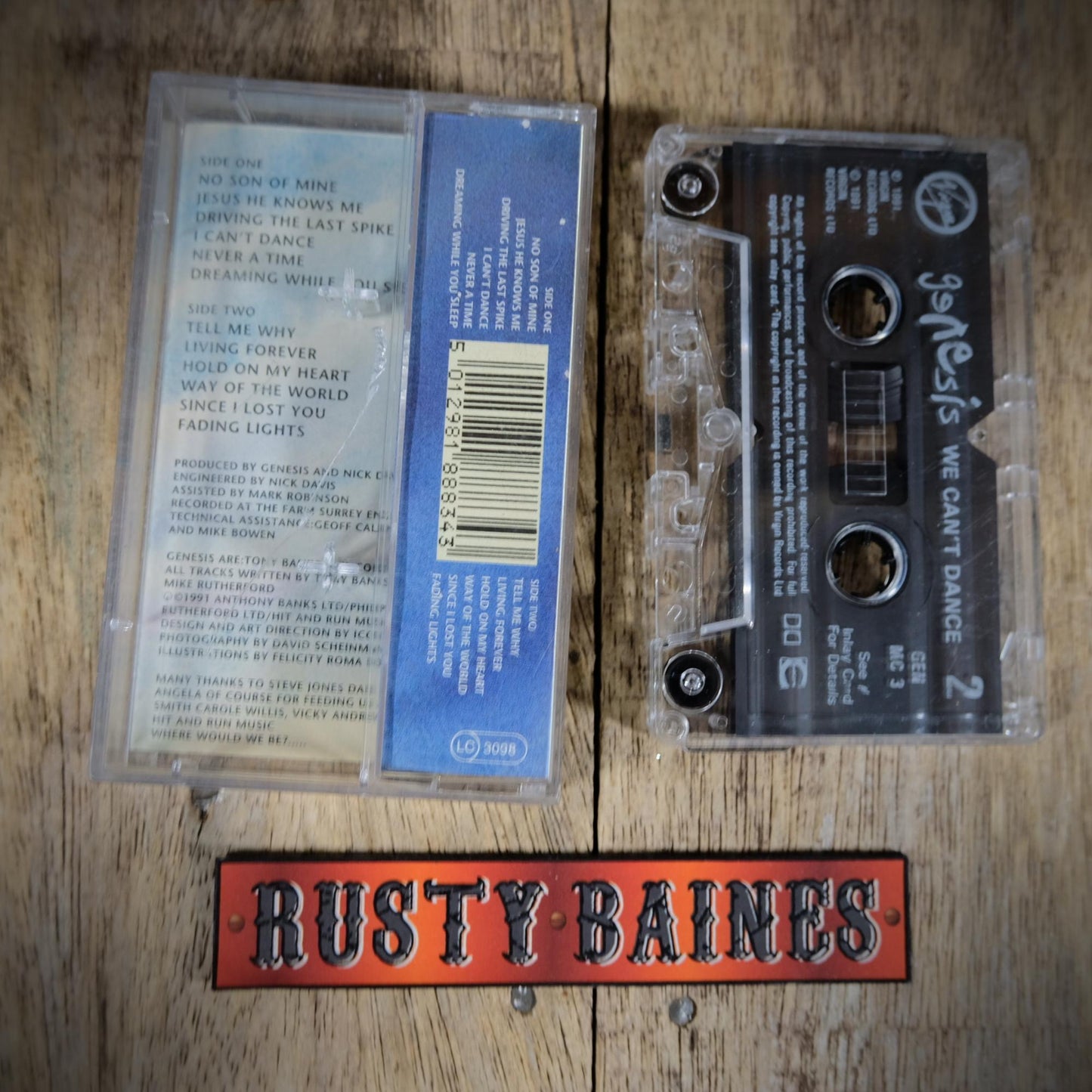 Cassette Tape, Genesis, We Can't Dance