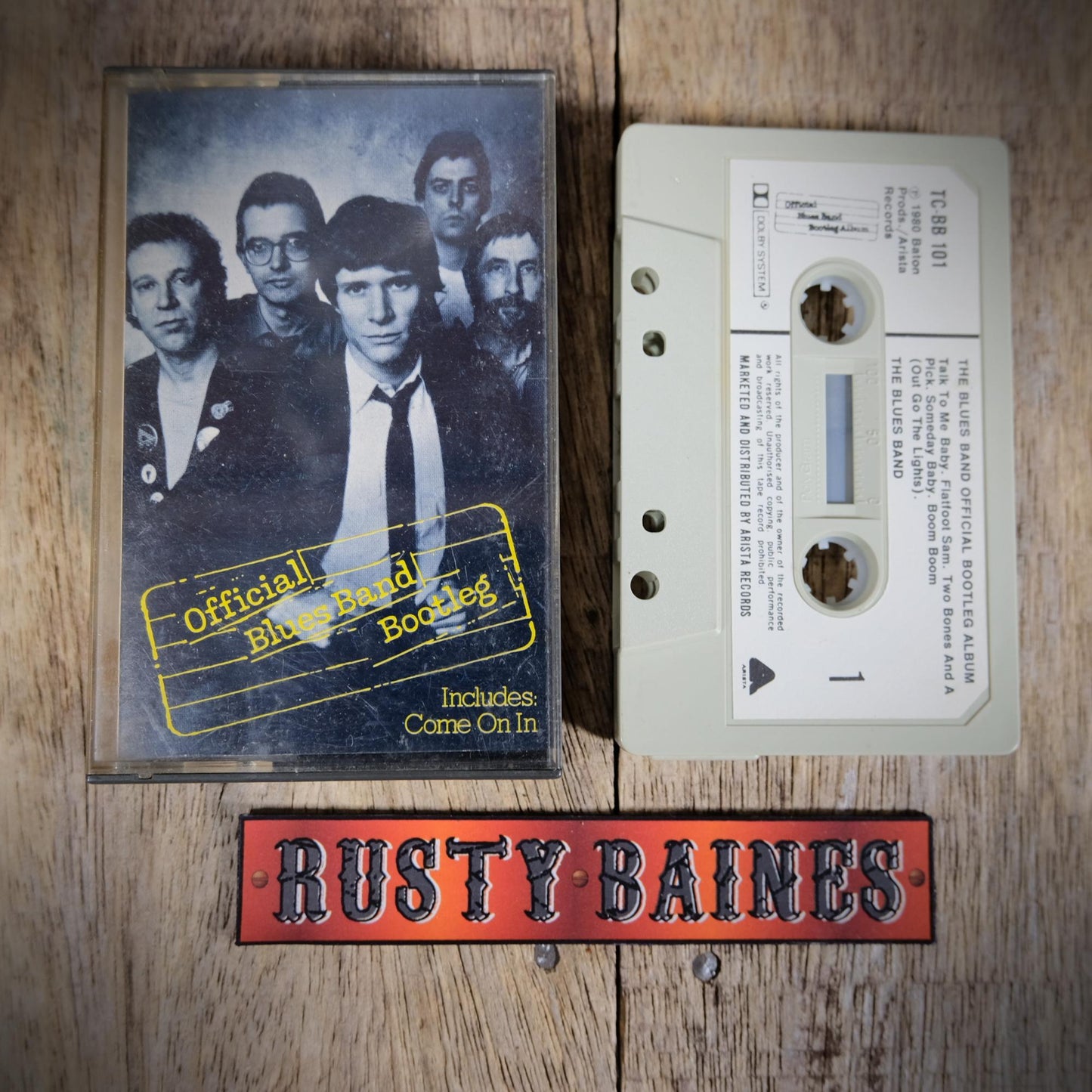 Cassette Tape, Official Blue Band Bootleg