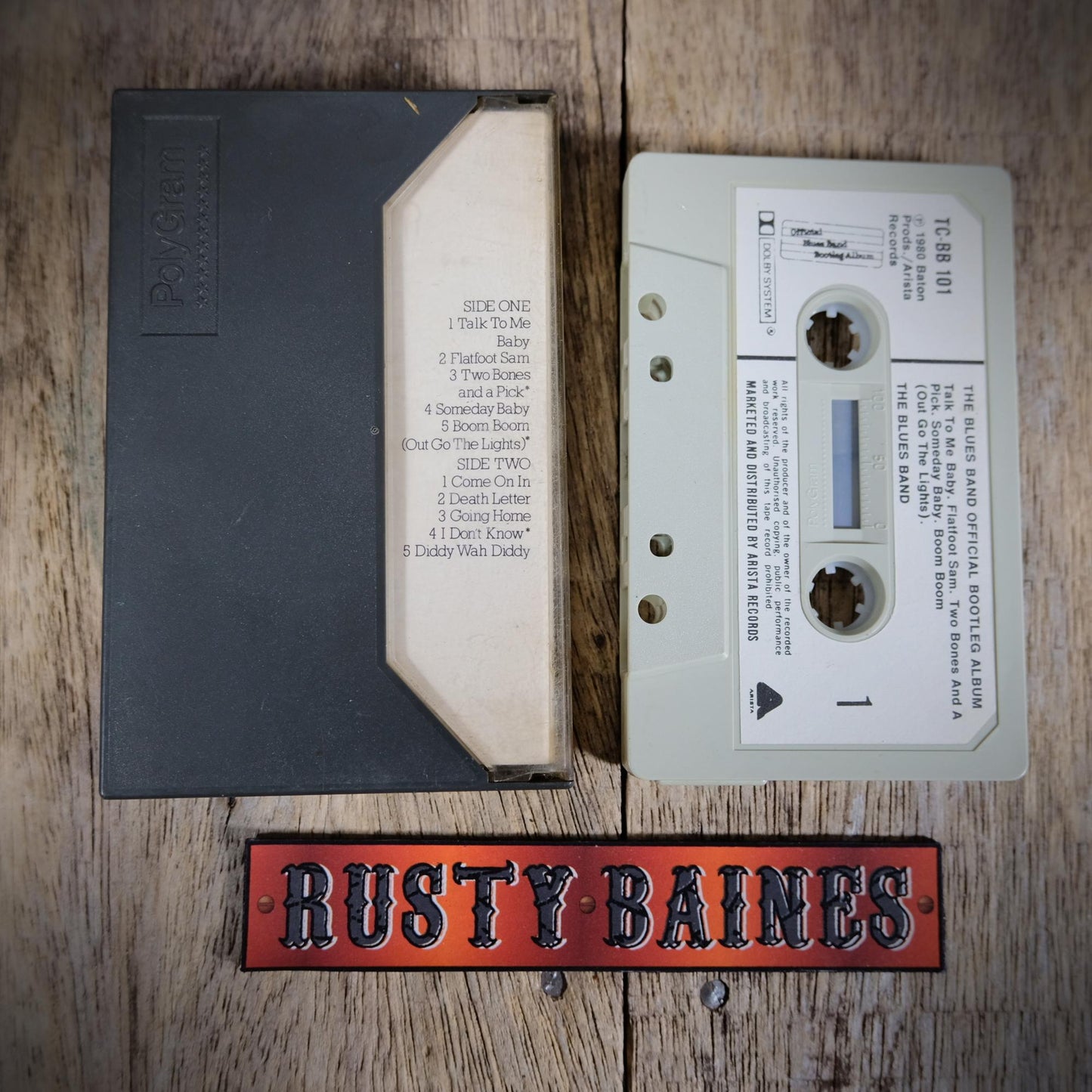 Cassette Tape, Official Blue Band Bootleg