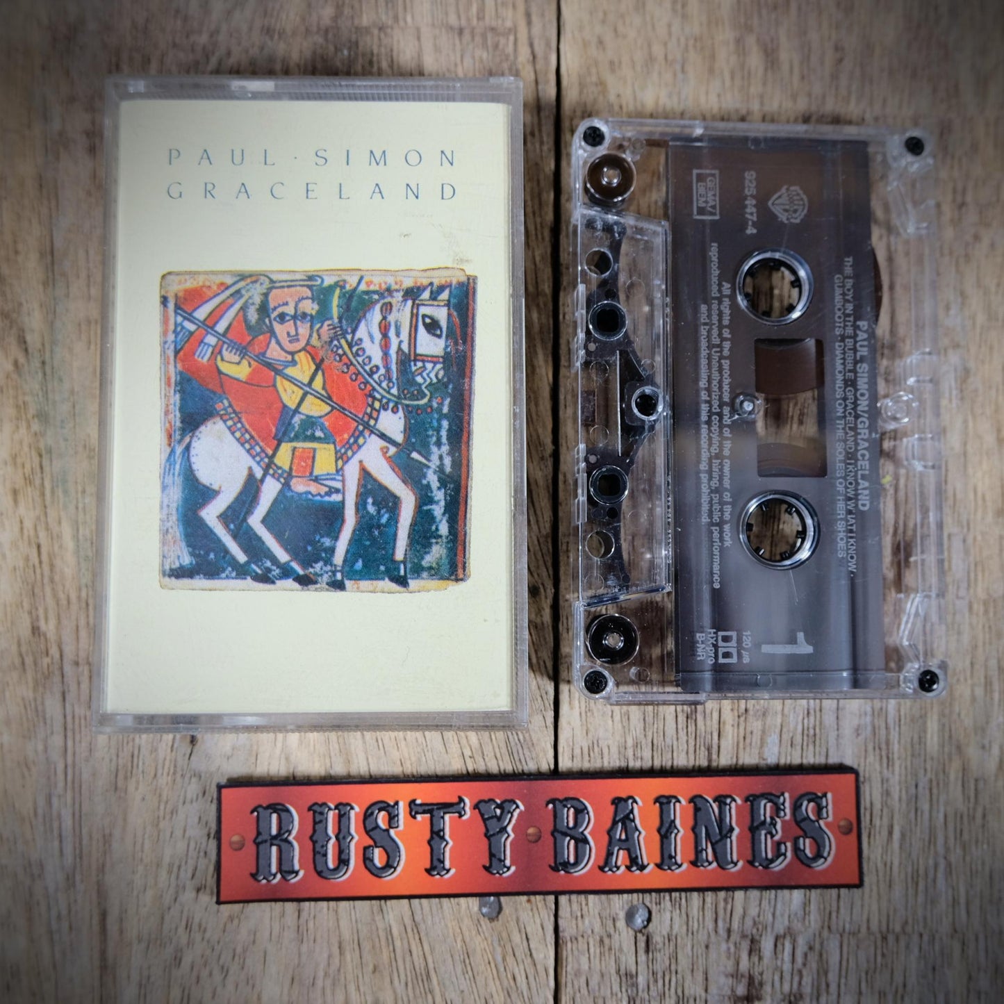 Cassette Tape, Paul Simon, Graceland