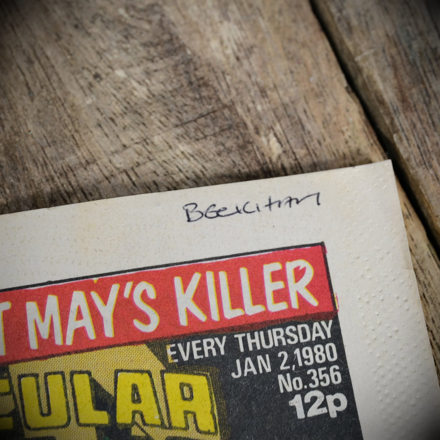 UK Marvel Comic, Spider-Man and Hulk Weekly 2 January 1980 #356