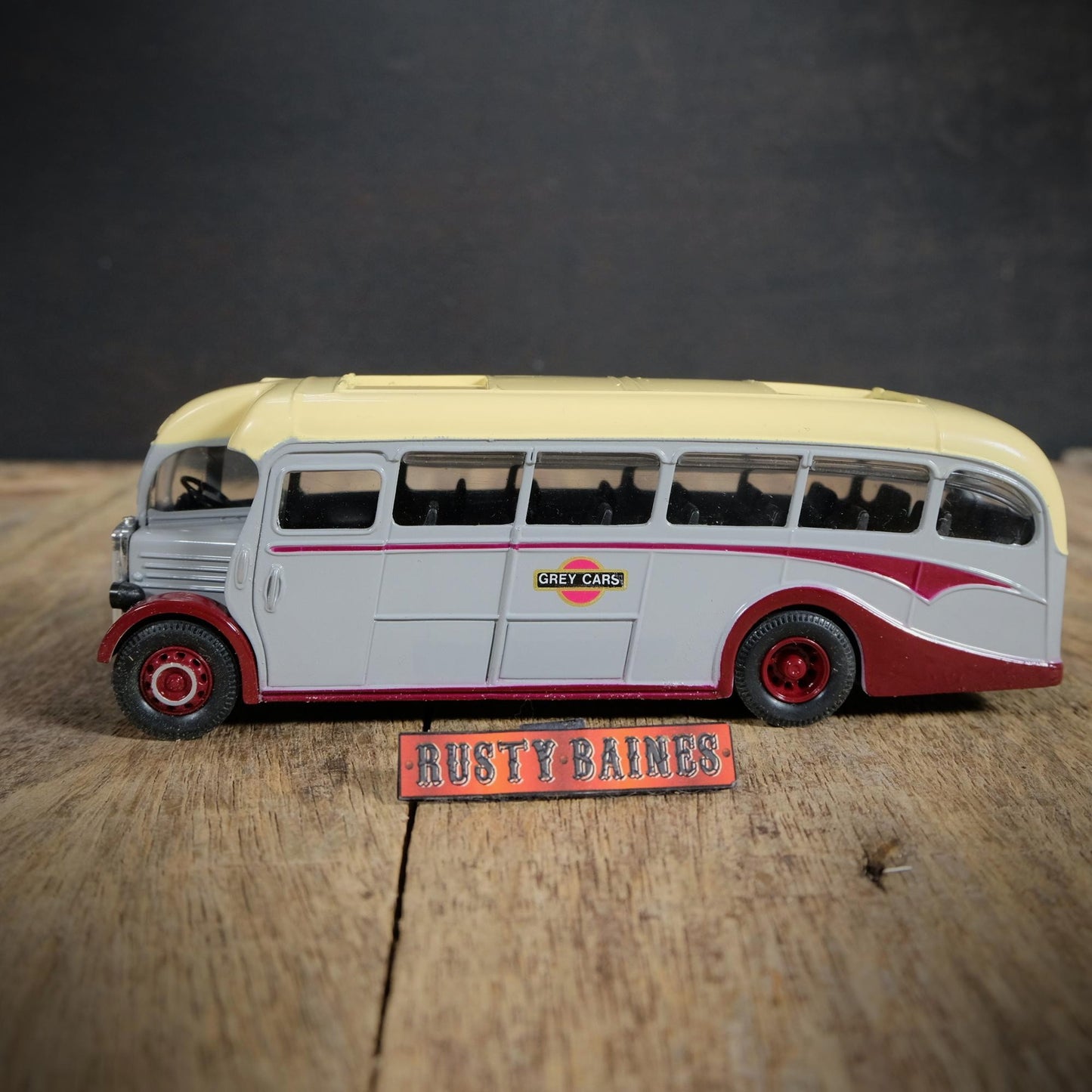 Corgi AEC Regal Bus, Grey Cars Livery, Boxed