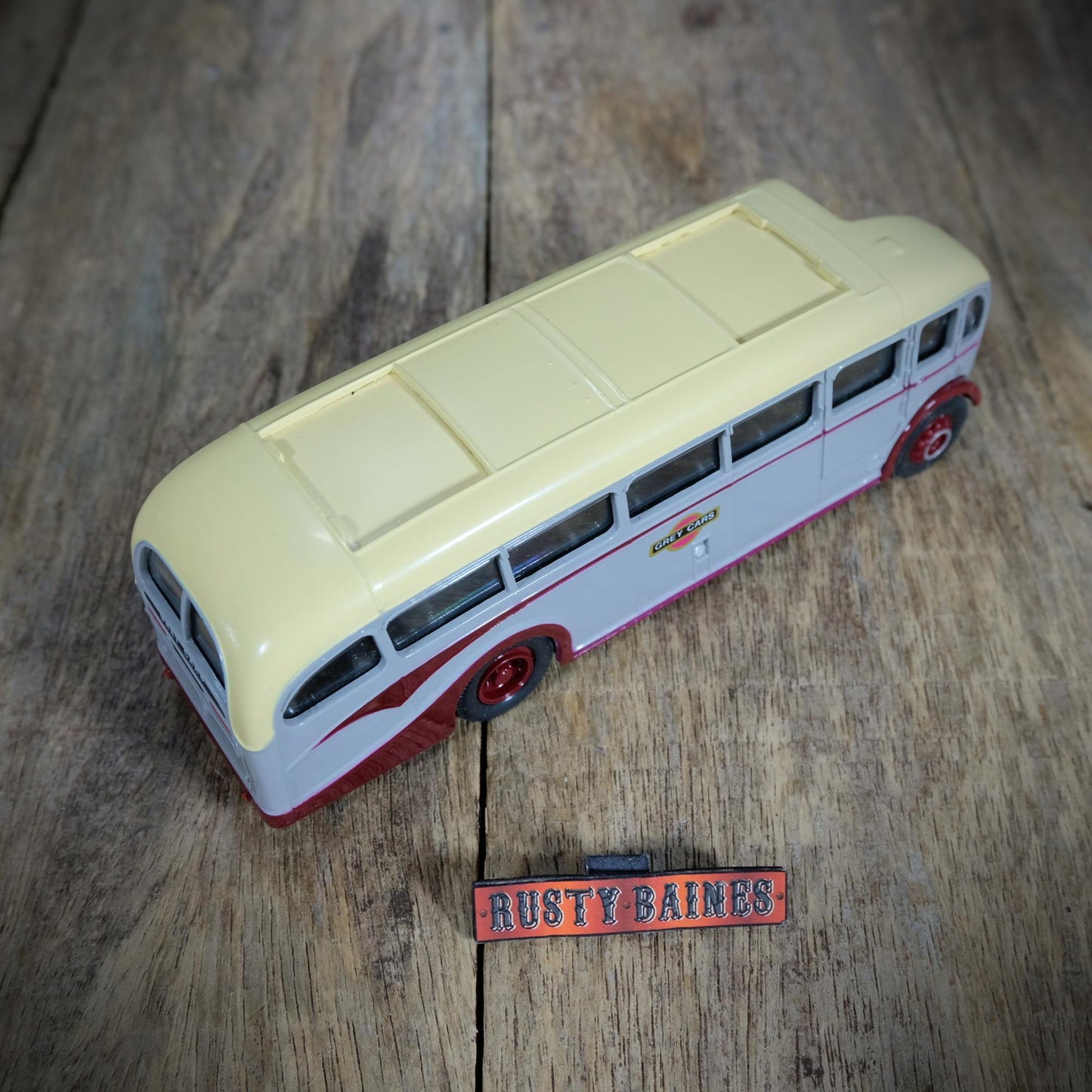 Corgi AEC Regal Bus, Grey Cars Livery, Boxed