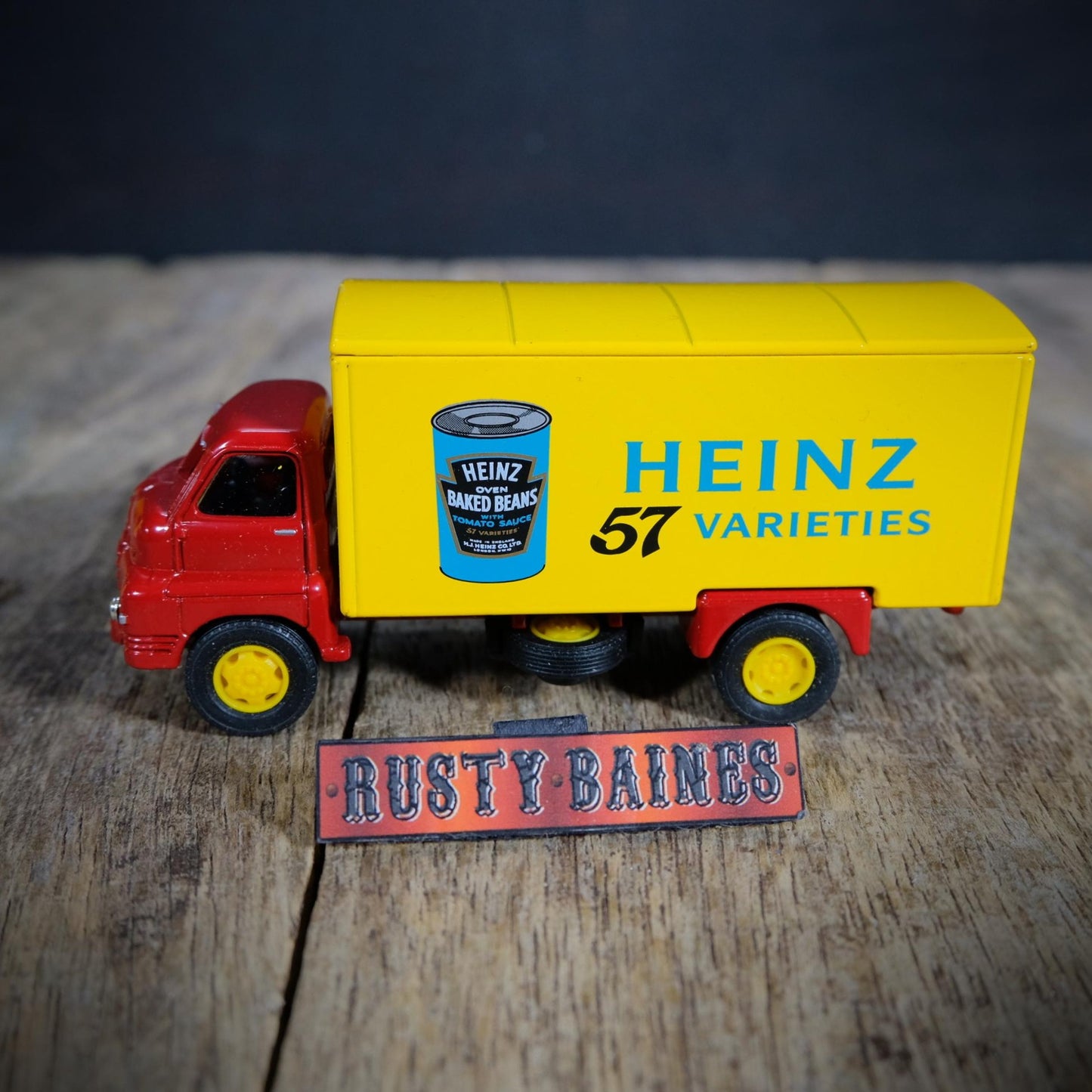Lledo Vanguards Bedford S Type Van Lorry, Heinz Beans, Boxed, Made in England
