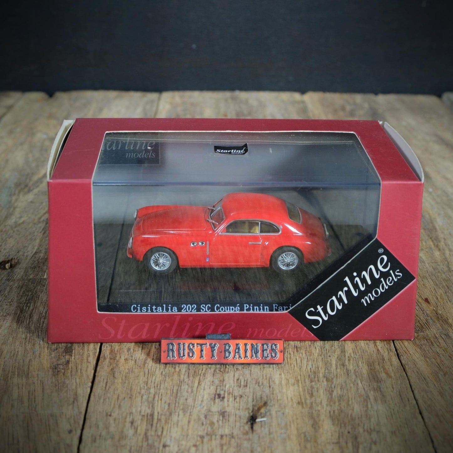 Cisitalia 202 SC Coupe, 1948 Pininfarina, Starline Models, 1/43 Scale, Boxed