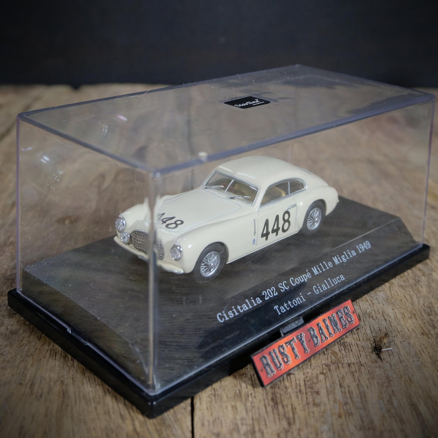 Cisitalia 202 SC Coupe, 1949 Mille Miglia, Starline Models, 1/43 Scale, Boxed