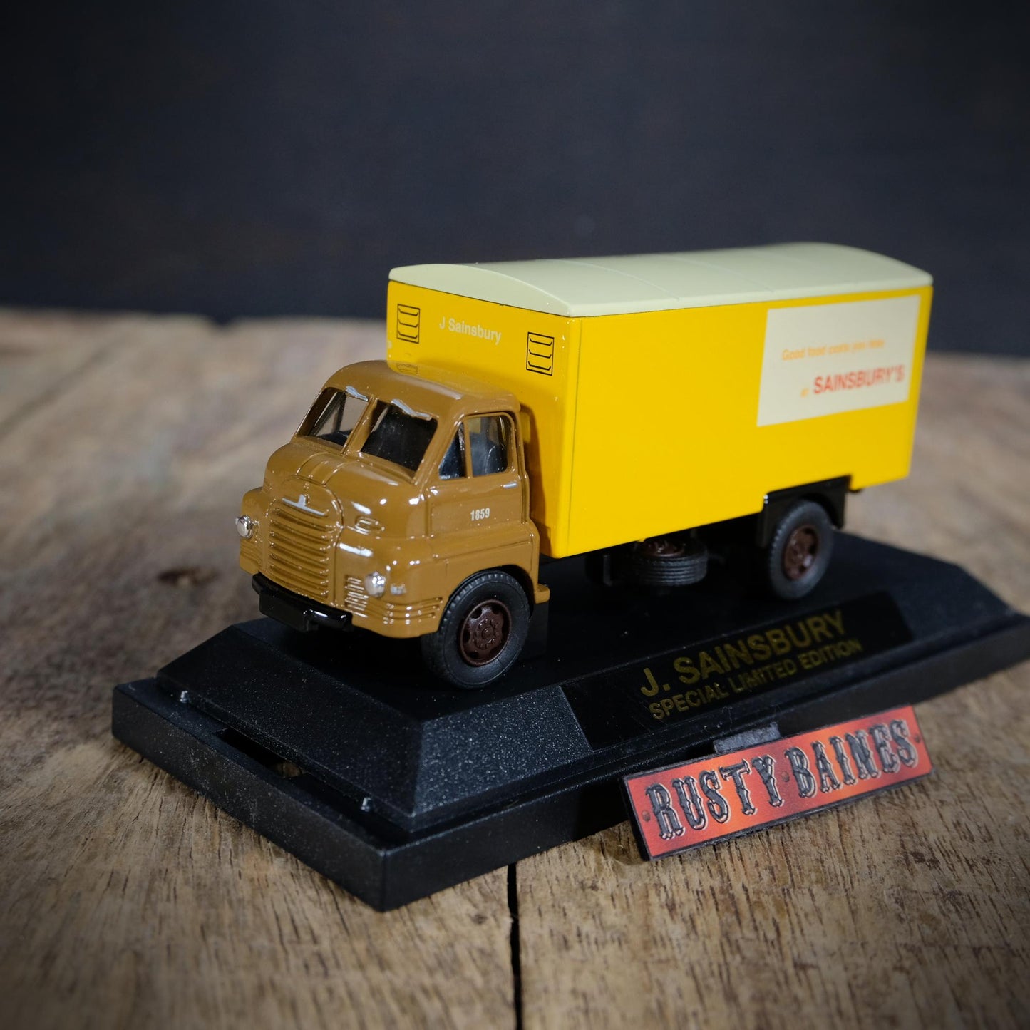 Lledo J Sainsbury Bedford S Tyle Van Lorry, Limited Edition Issue, Cased, Made in England