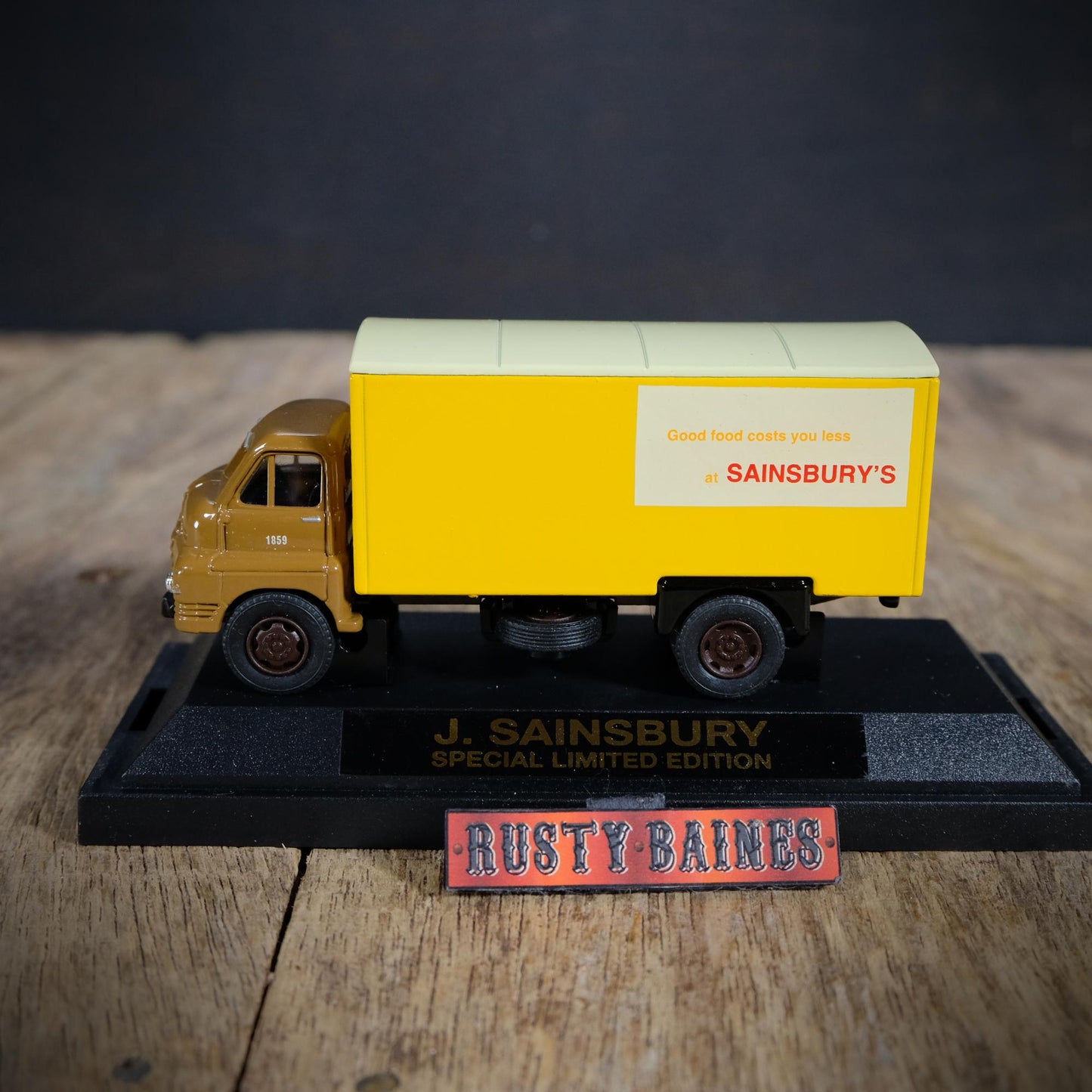 Lledo J Sainsbury Bedford S Tyle Van Lorry, Limited Edition Issue, Cased, Made in England
