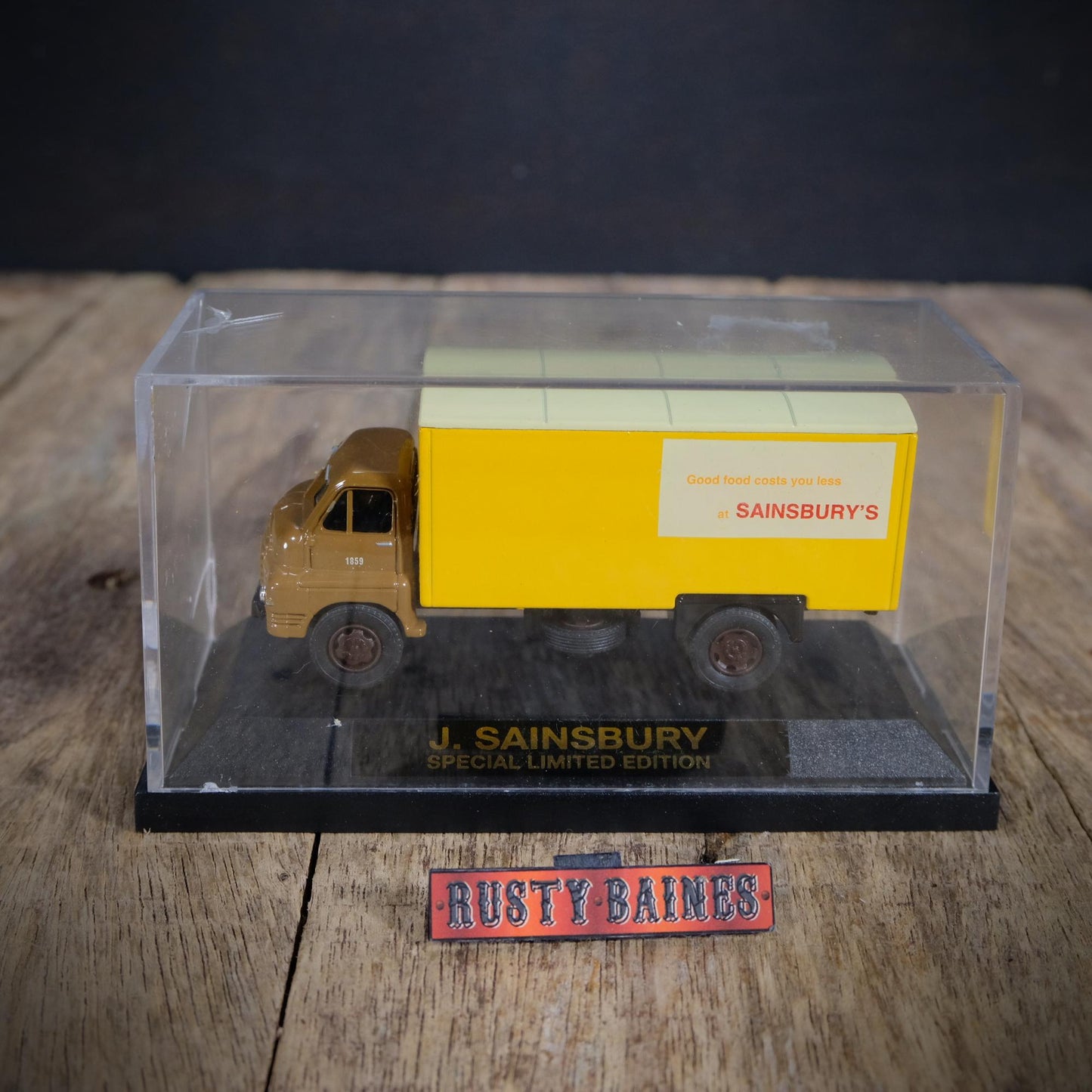 Lledo J Sainsbury Bedford S Tyle Van Lorry, Limited Edition Issue, Cased, Made in England