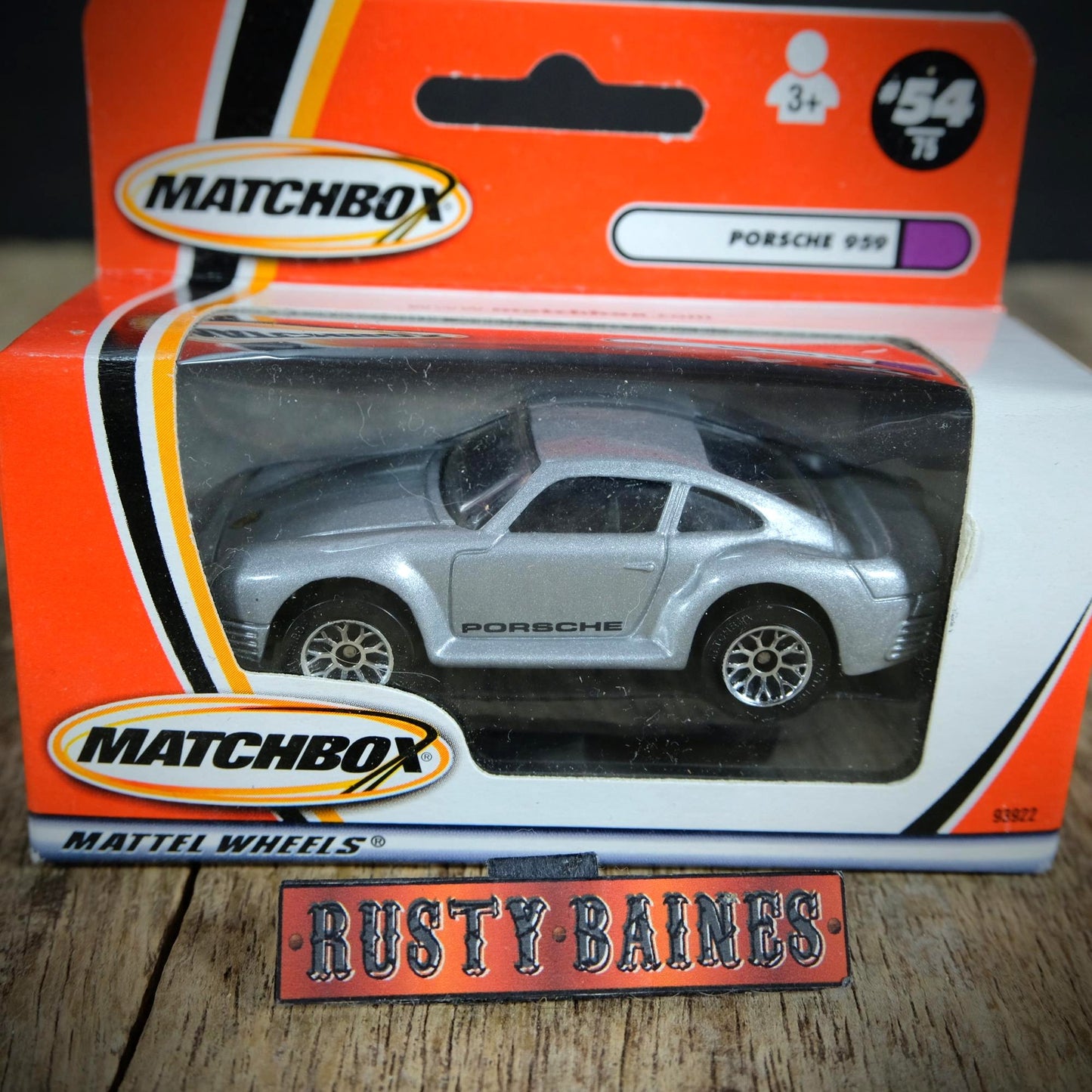 Matchbox VW Volkswagen Beetle Concept (black) & Porsche 959 (silver) Boxed