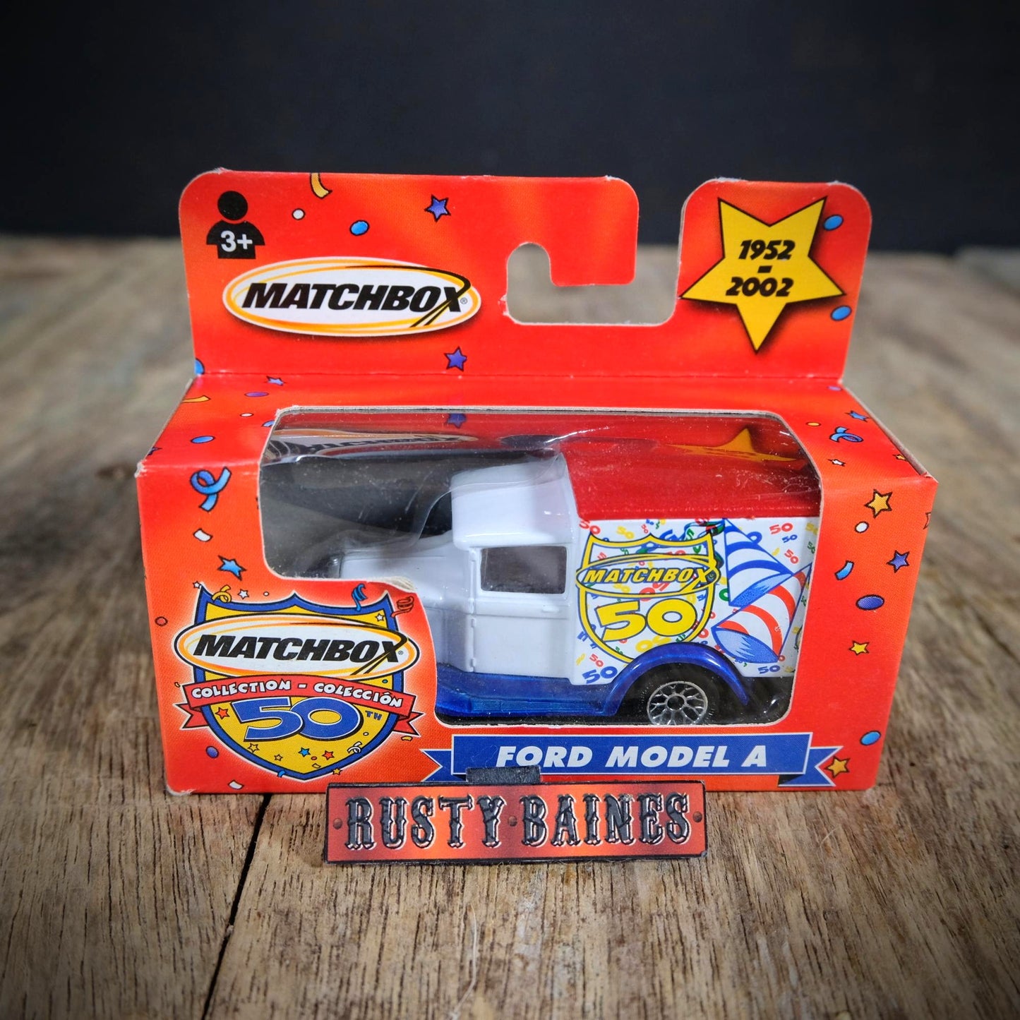Matchbox 50th Anniversary Ford \Model A Van, Boxed