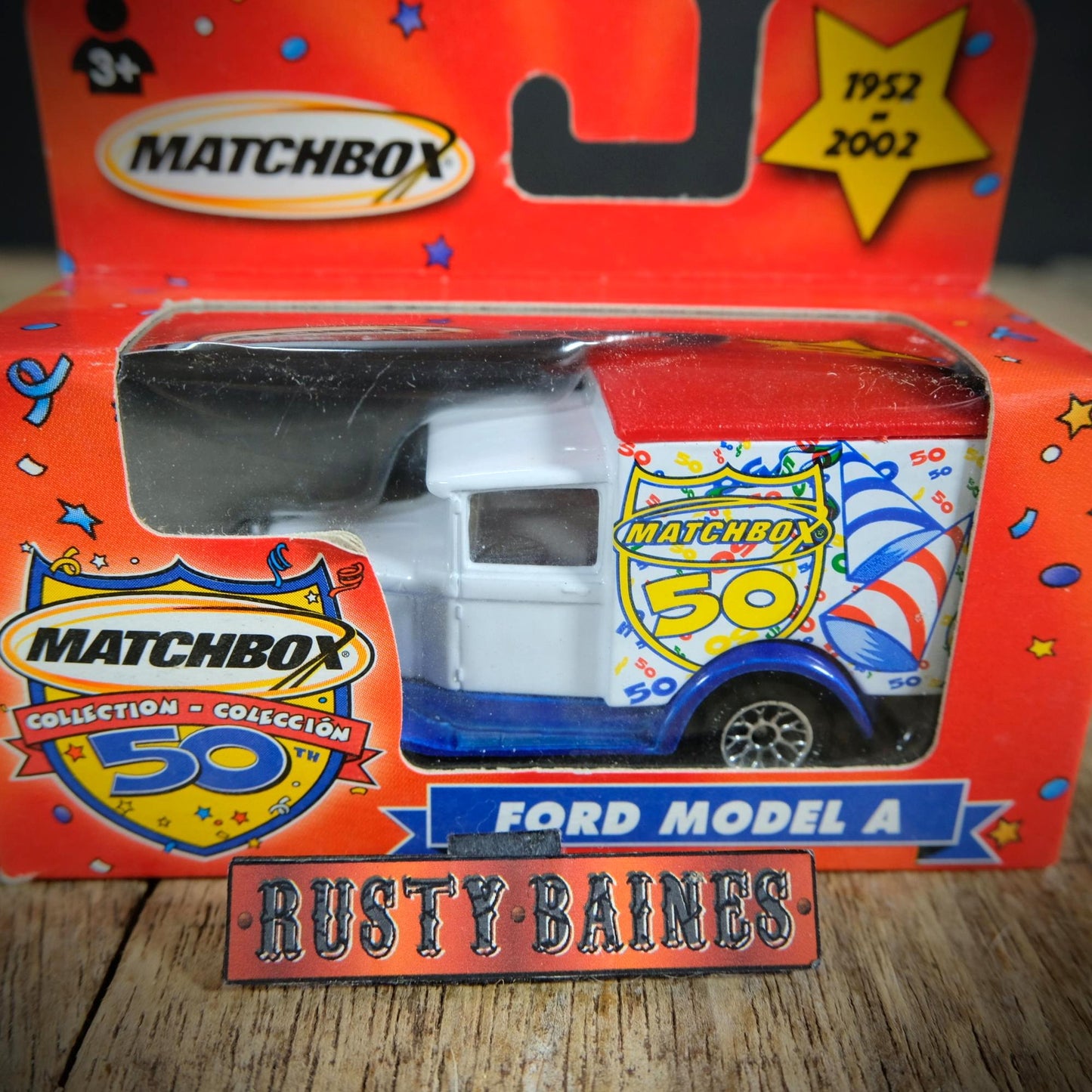 Matchbox 50th Anniversary Ford \Model A Van, Boxed