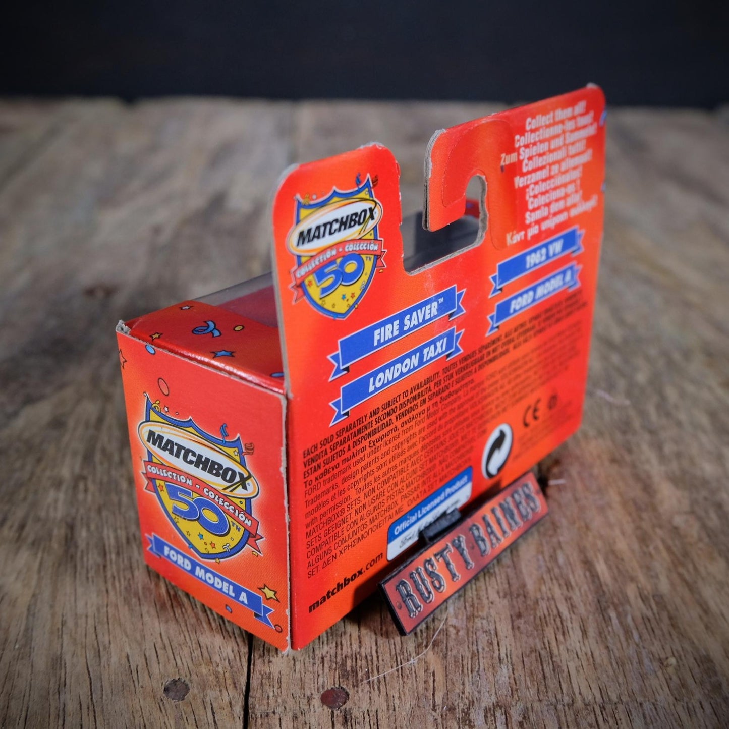 Matchbox 50th Anniversary Ford \Model A Van, Boxed
