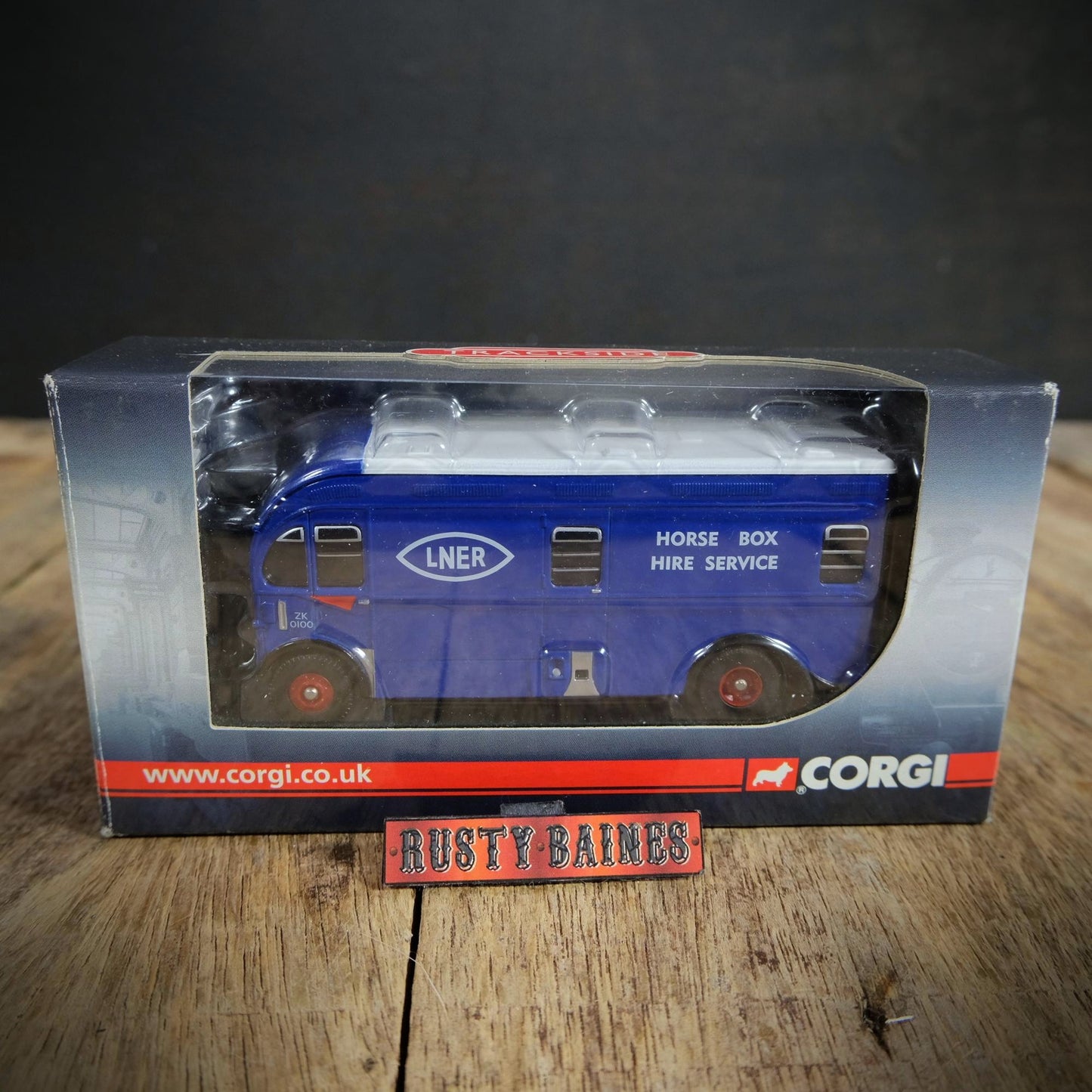Corgi Trackside Harrington Horsebox Lorry, LNER, 1/76 Model Railway Scale, Boxed
