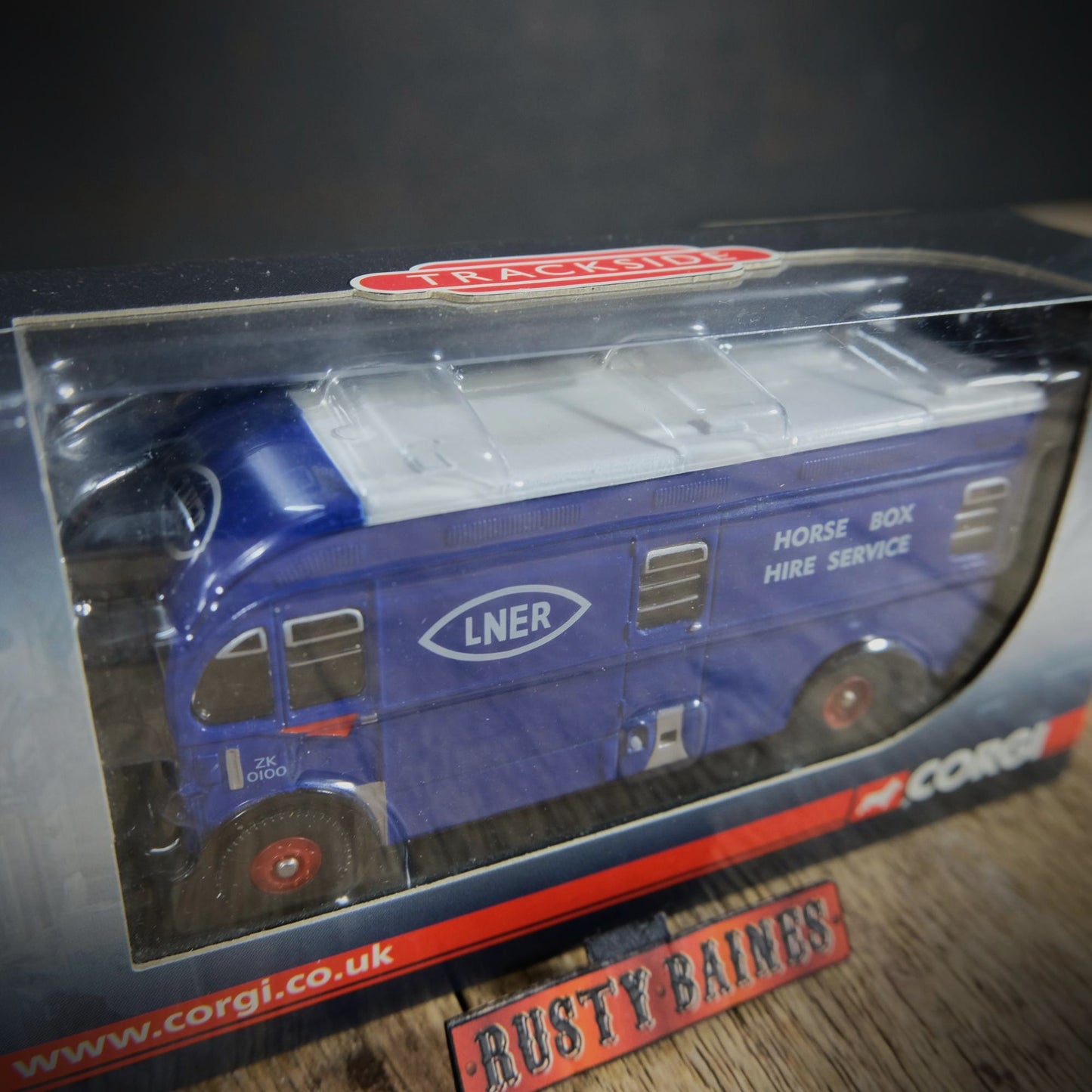 Corgi Trackside Harrington Horsebox Lorry, LNER, 1/76 Model Railway Scale, Boxed