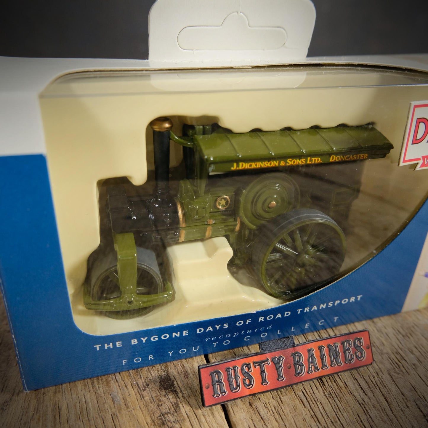 Lledo Days Gone Burrell Showman's Road Roller, J Dickson, Doncaster, 1/76, Boxed