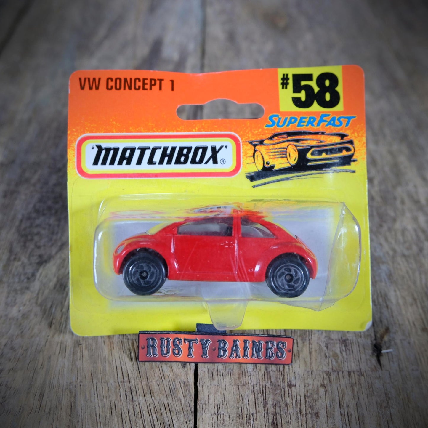Matchbox VW Concept 1 (Beetle Prototype) Red, Sealed