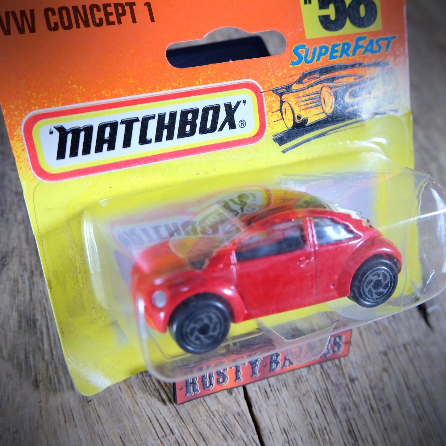 Matchbox VW Concept 1 (Beetle Prototype) Red, Sealed