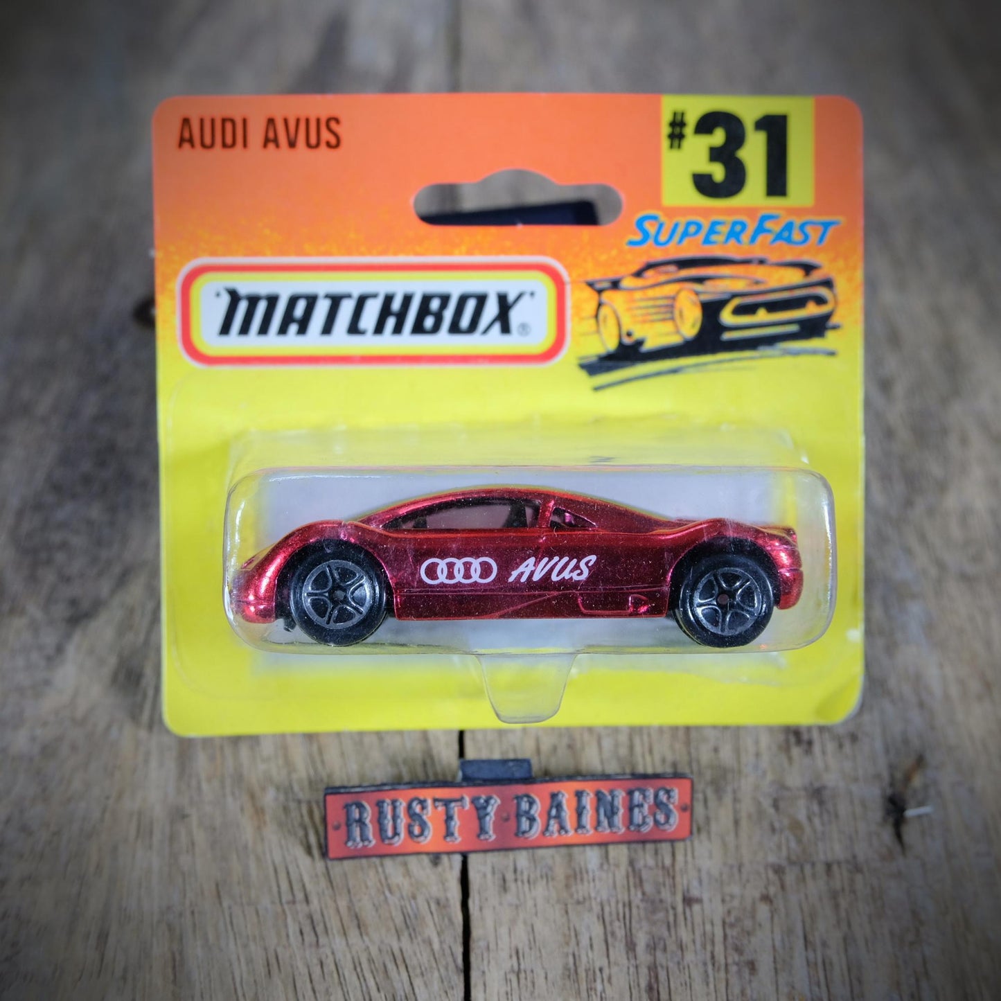 Matchbox Audi Avus, Chromatic Paint